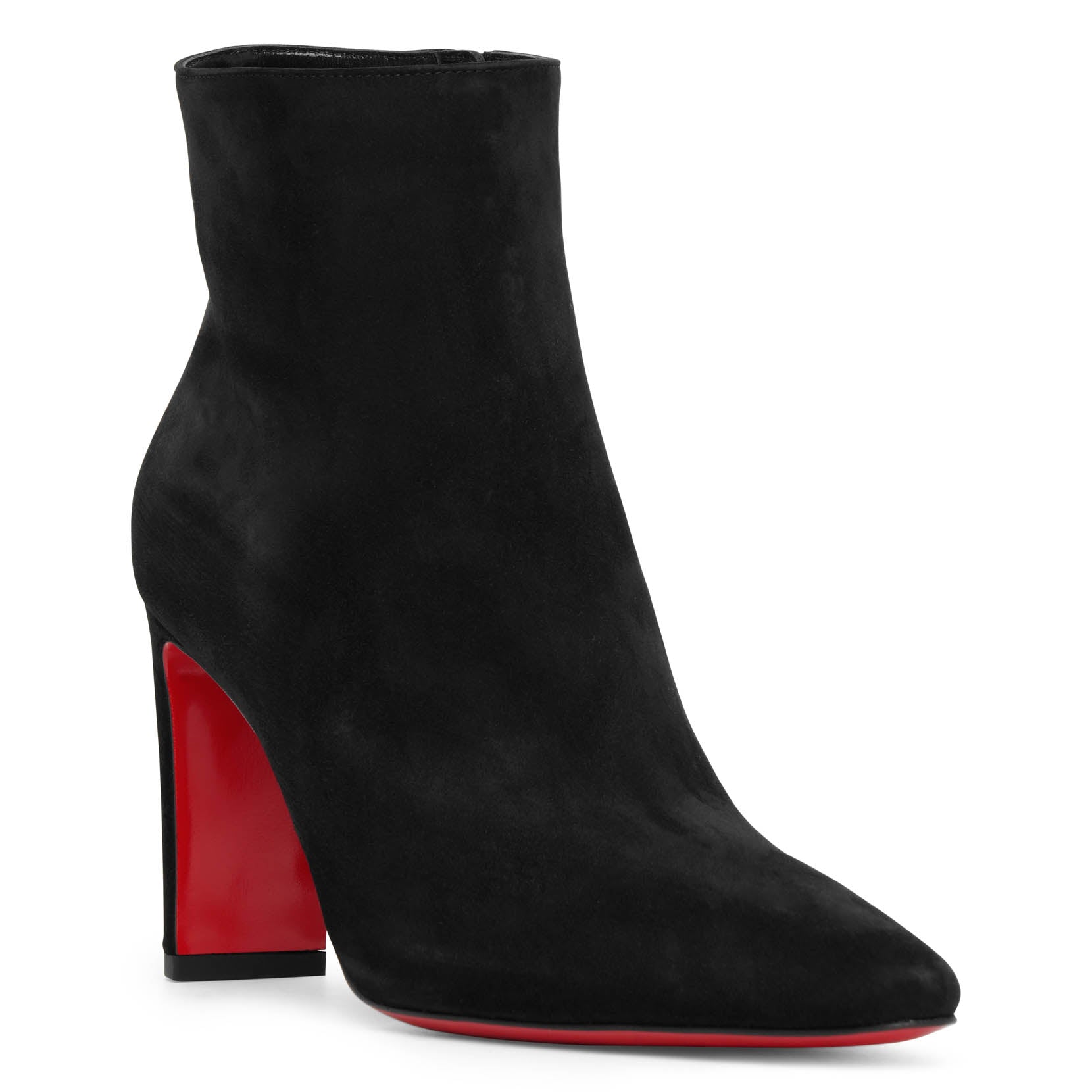 Suprabooty 85 black suede ankle boots
