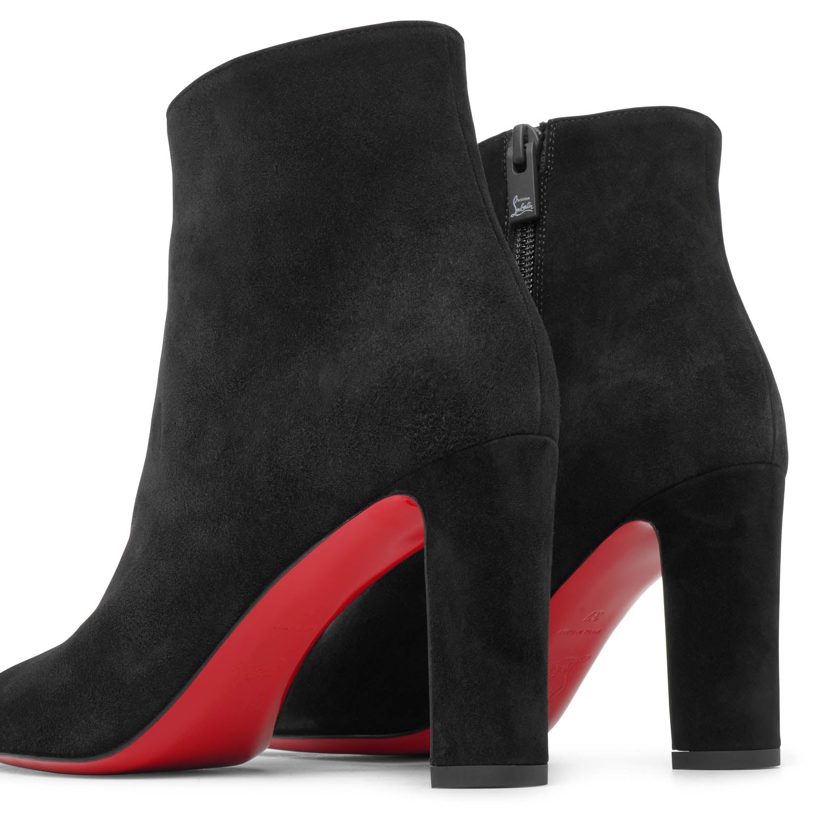 Suprabooty 85 black suede ankle boots