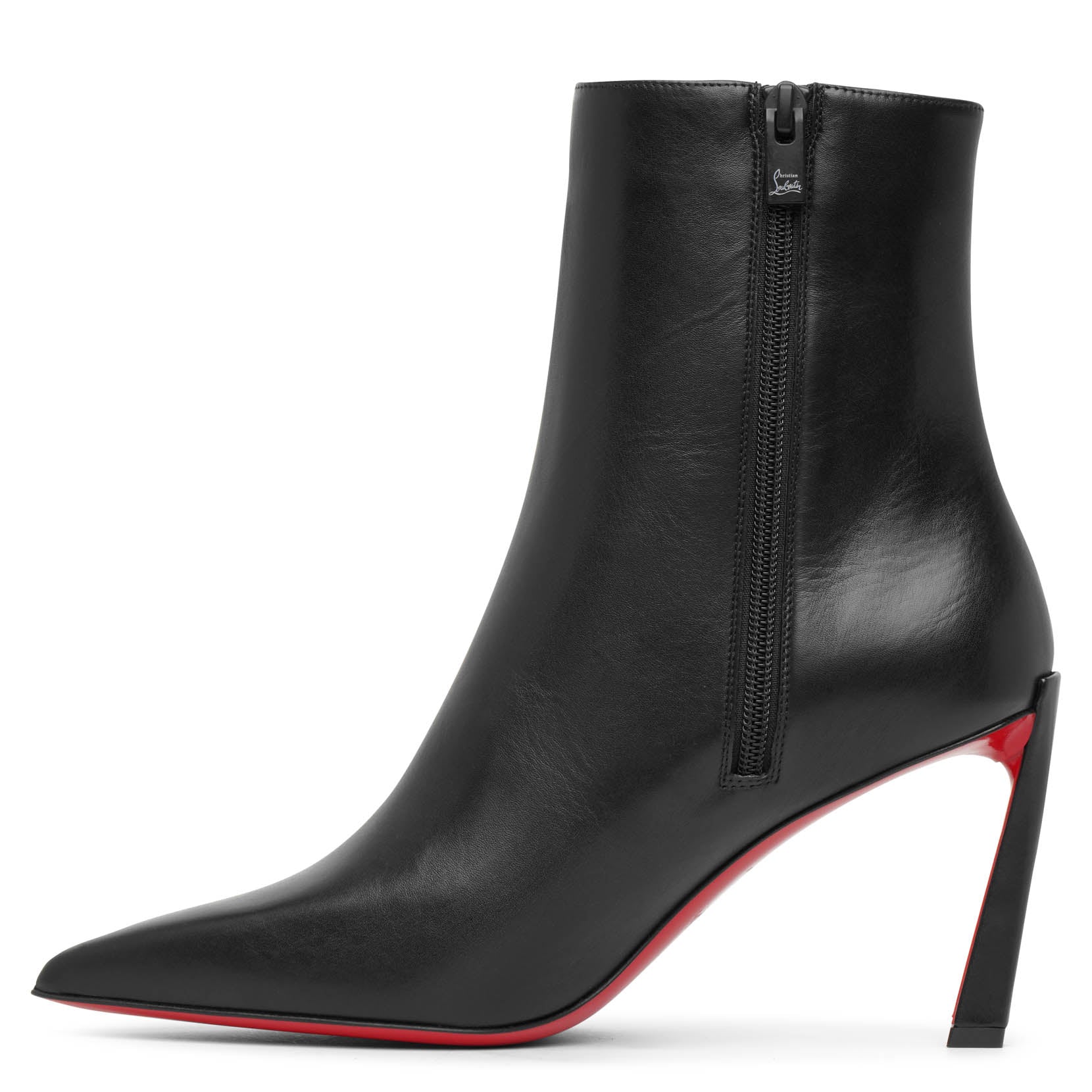 Condora Booty 85 black leather ankle boots