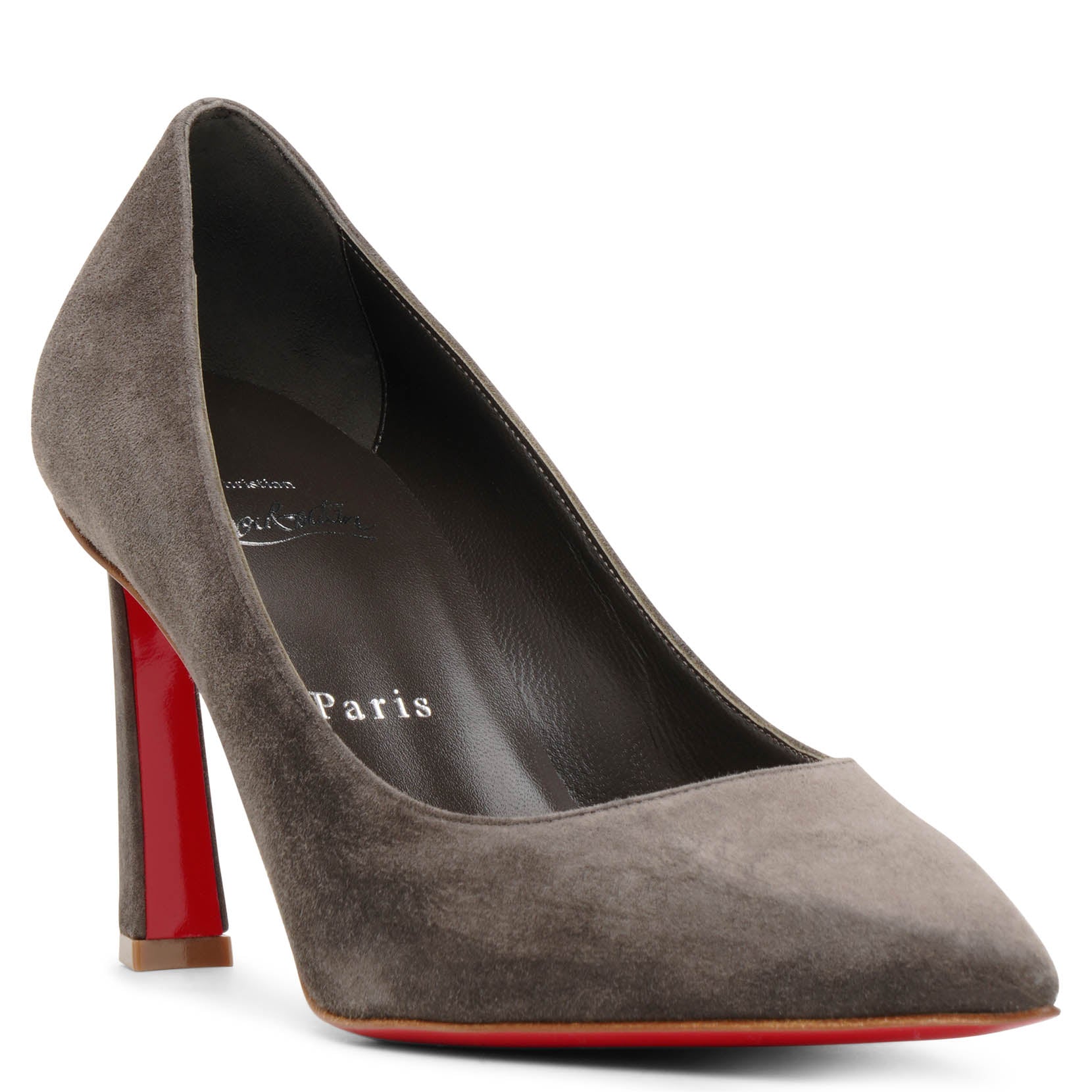 Condora 85 grey suede pumps