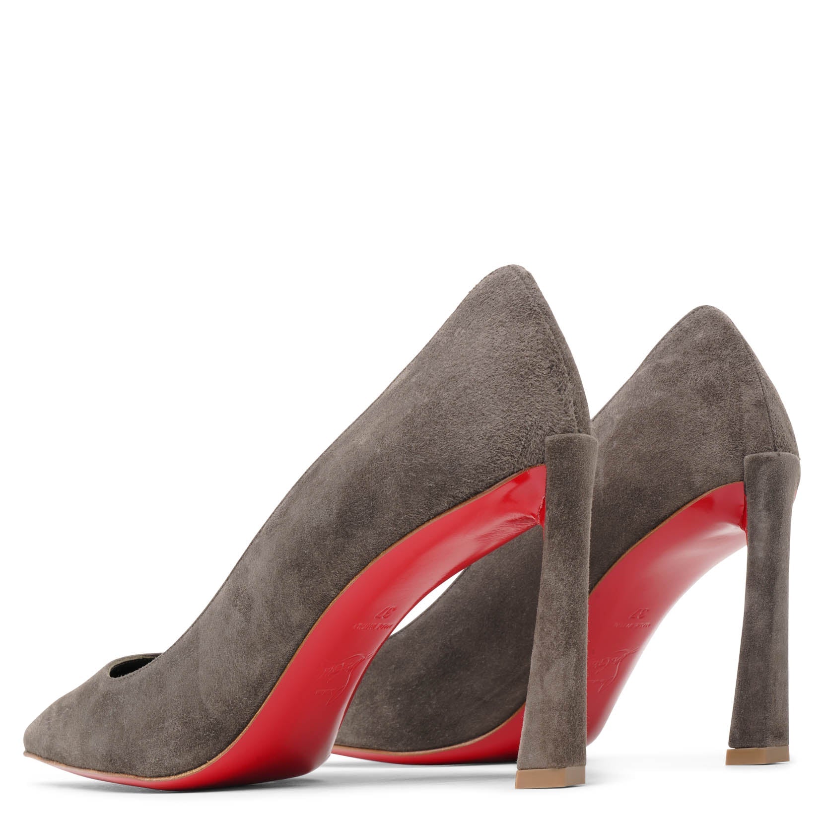 Condora 85 grey suede pumps