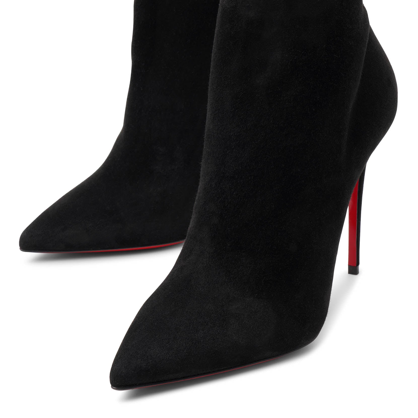 So Kate 100 black suede ankle boots