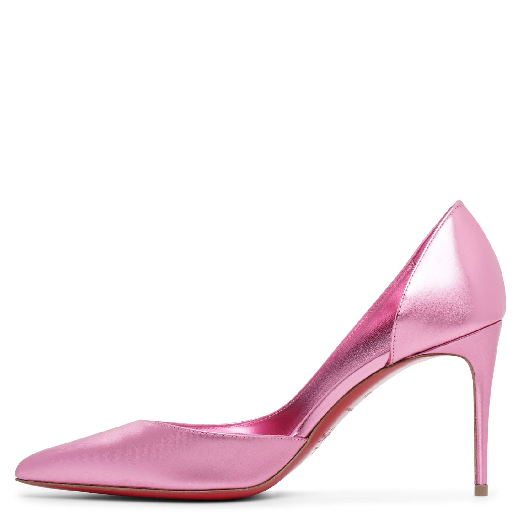 Iriza 85 pink metallic pumps