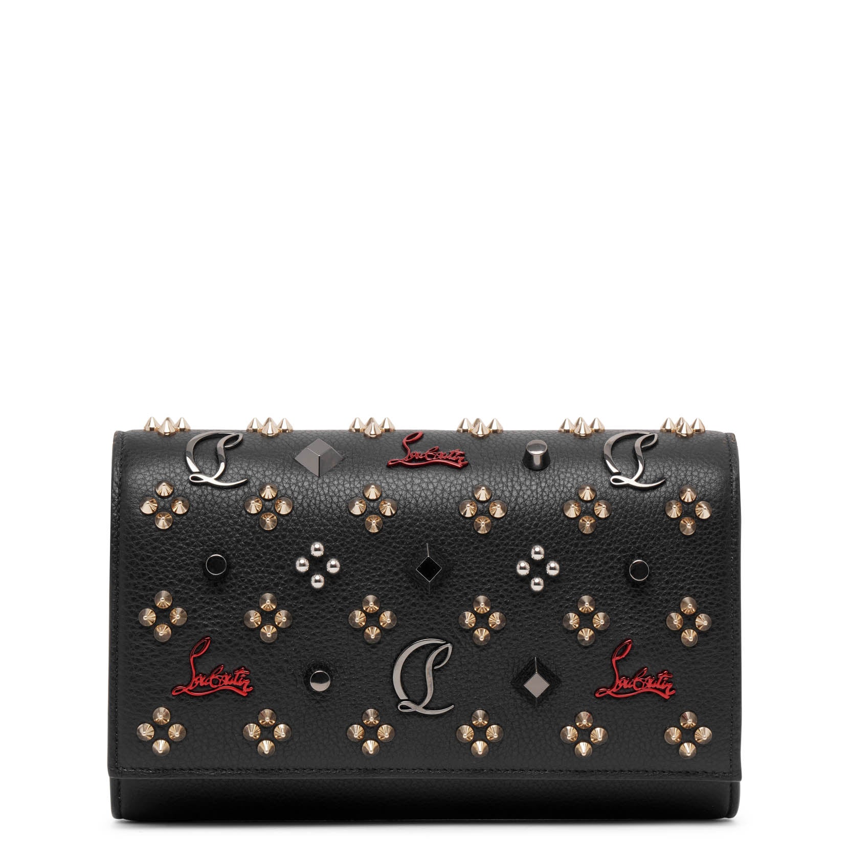 Paloma loubinthesky black clutch