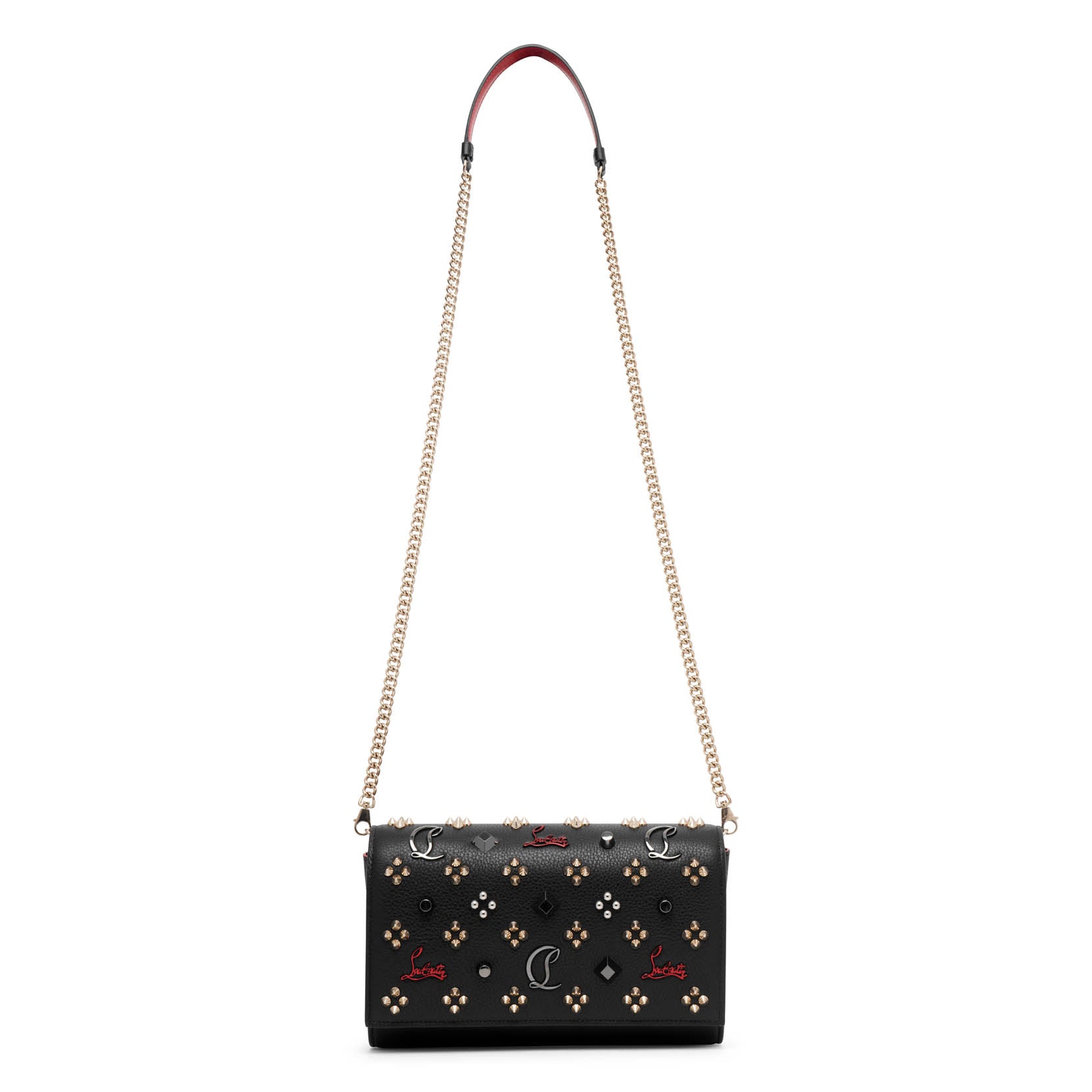 Paloma loubinthesky black clutch