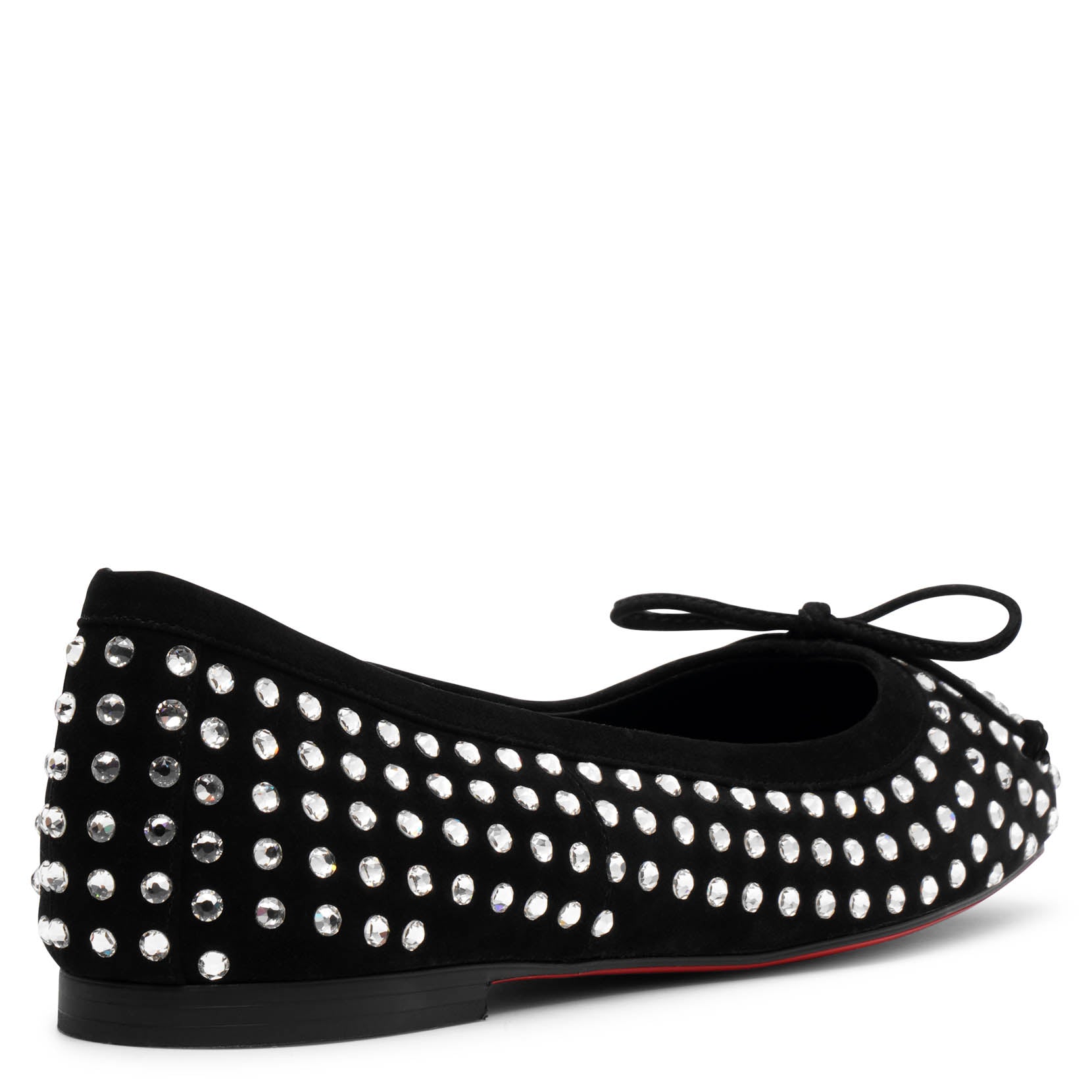 Mamadrague black strass ballerina