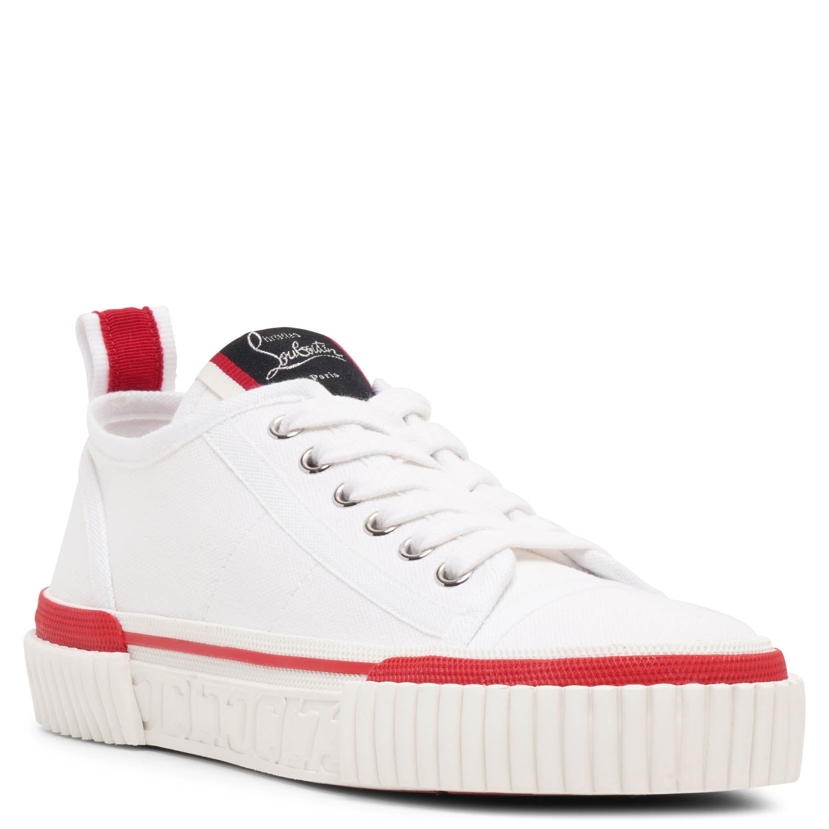 Pedro Donna Junior white canvas sneakers