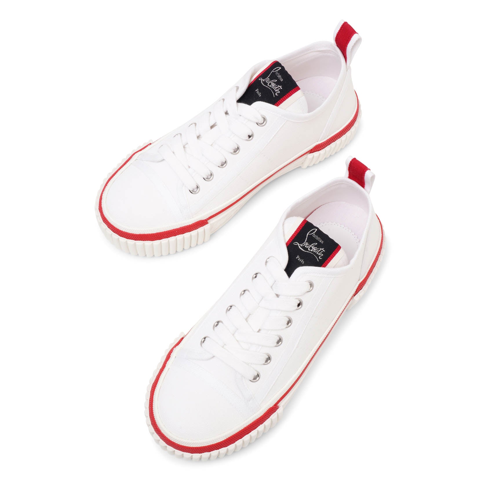 Pedro Donna Junior white canvas sneakers