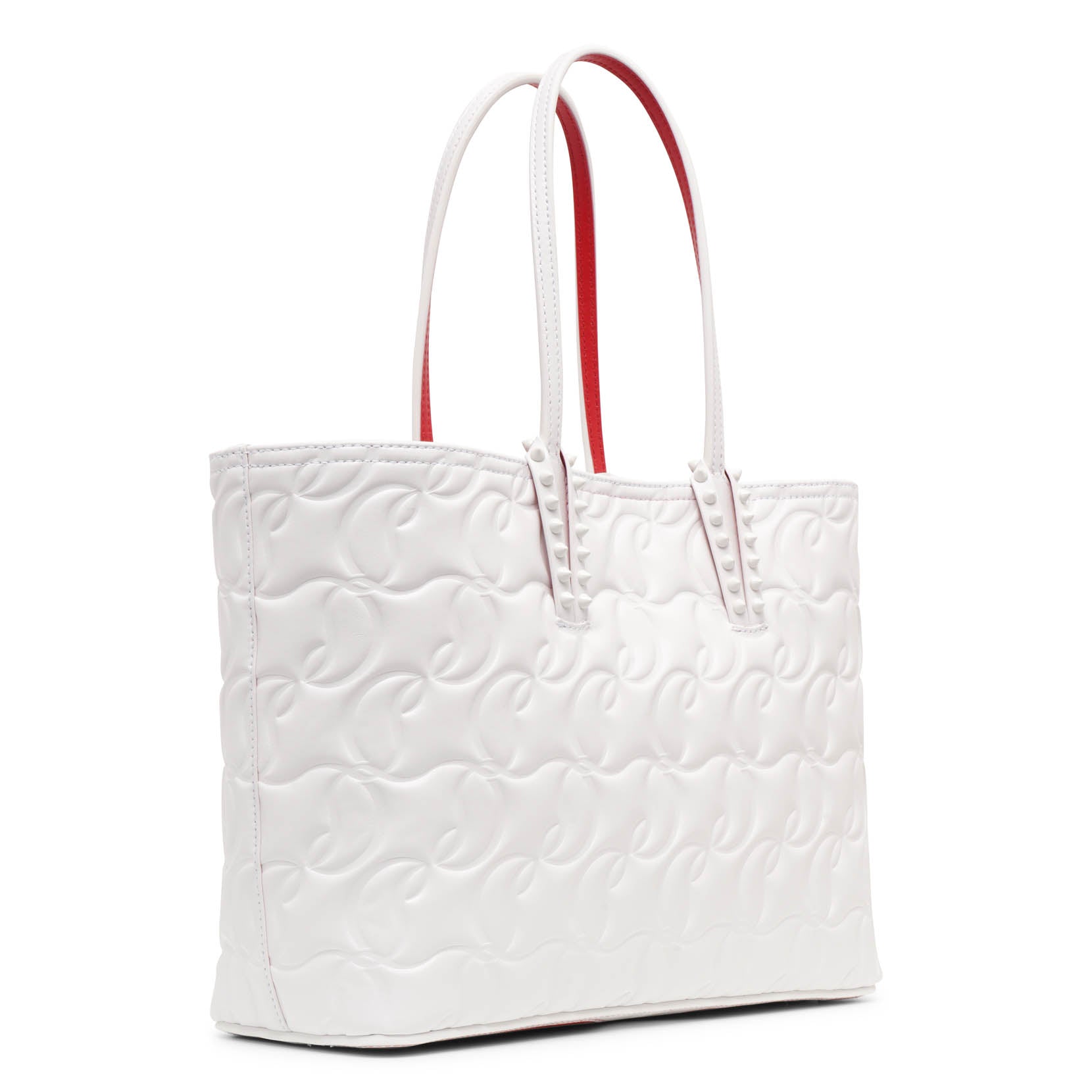 Cabata small white leather bag