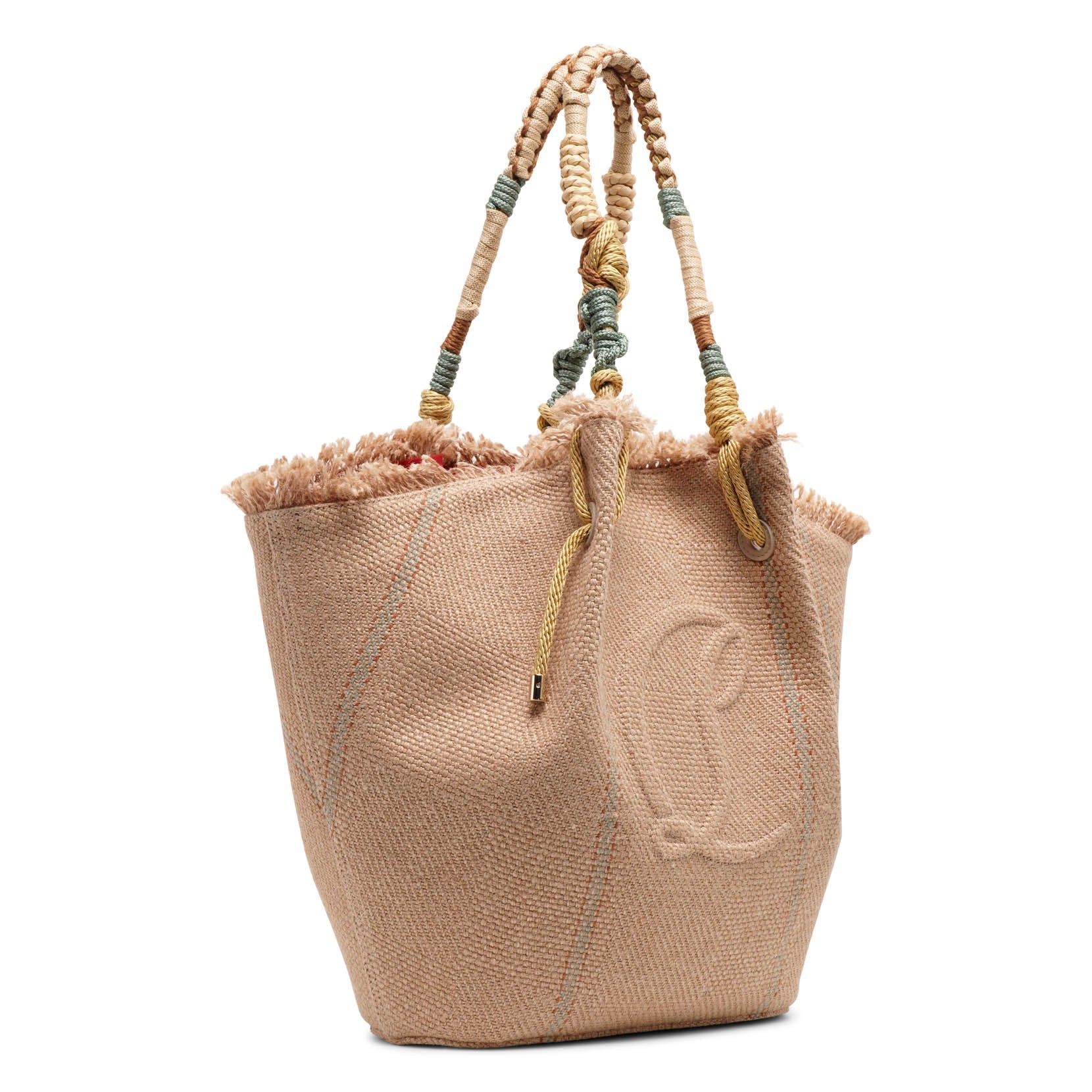 By My Side beige shopper bag