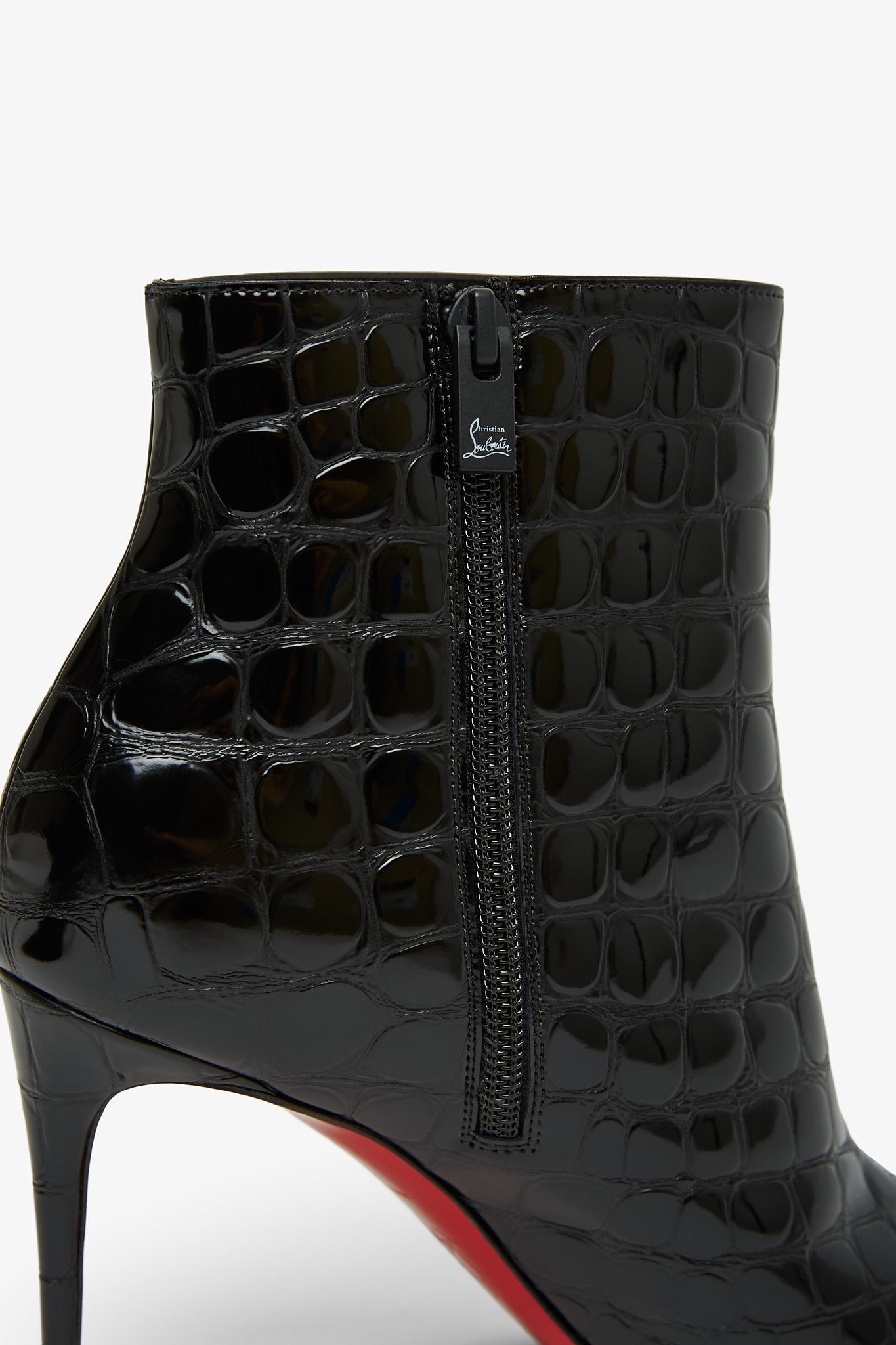 So Kate 85 black calf ali boots