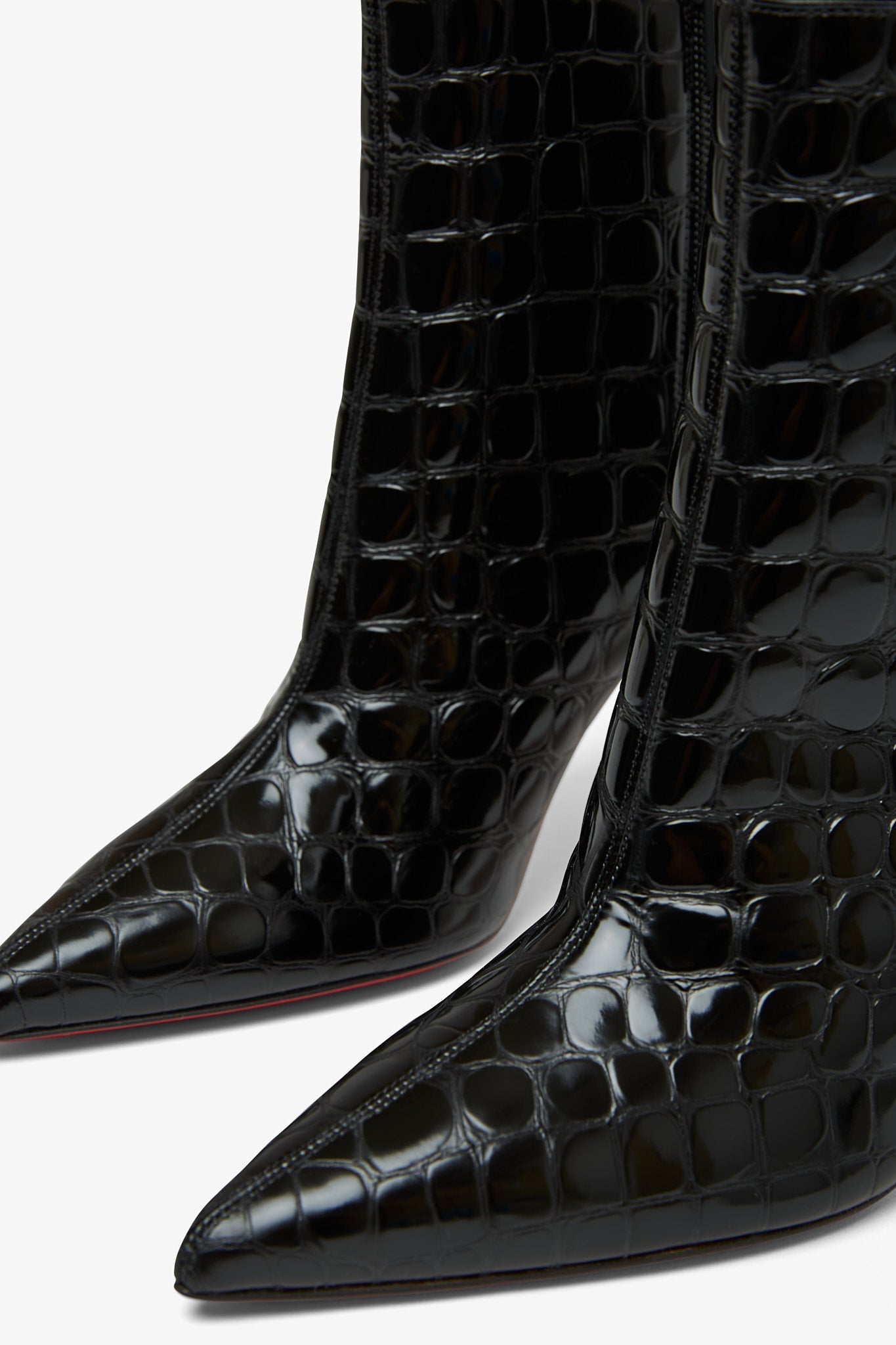 So Kate 85 black calf ali boots