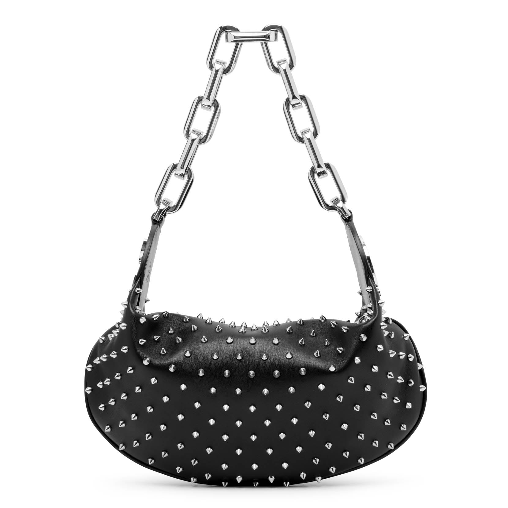 Le 54 black strass shoulder bag