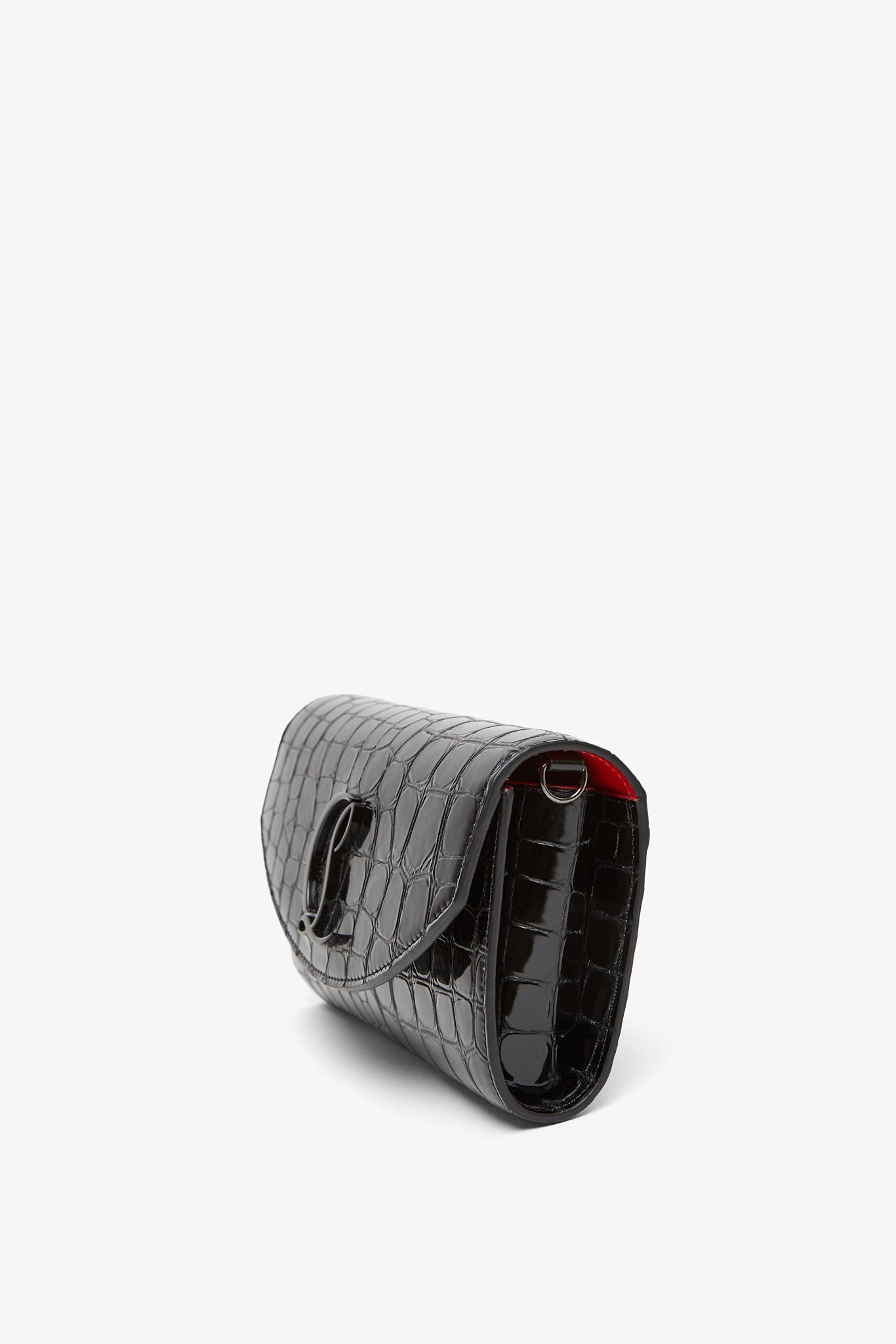 Loubi 54 black calf ali wallet on chain bag