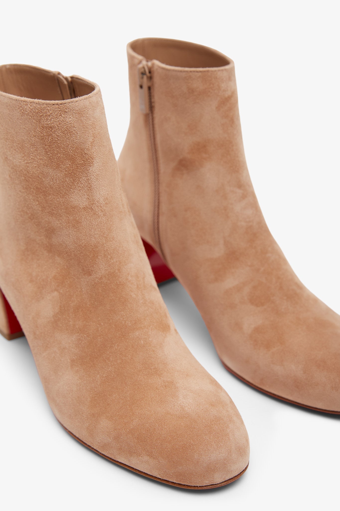 Turela 55 tan suede boots