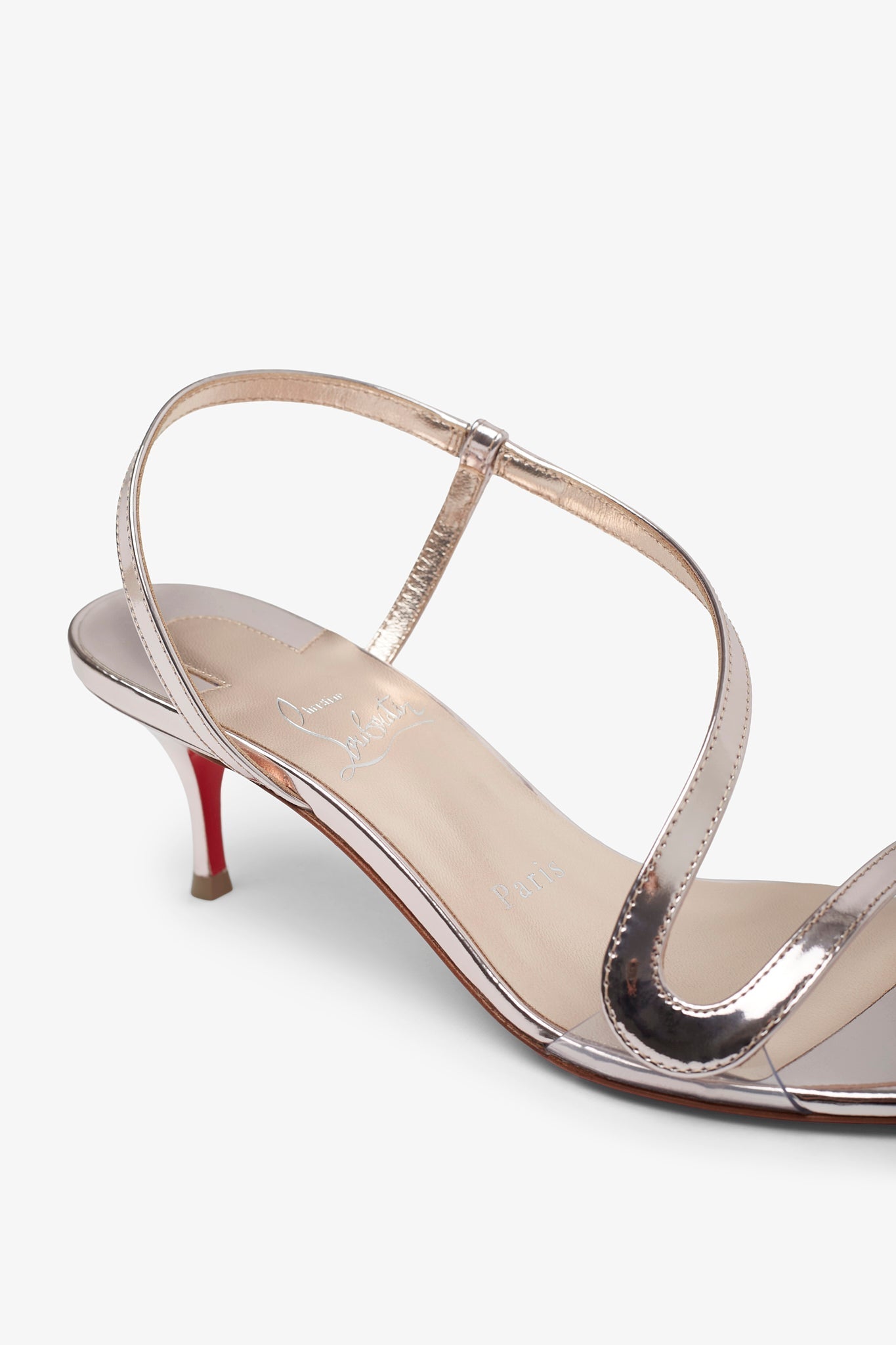 Rosalie 55 metallic sandals