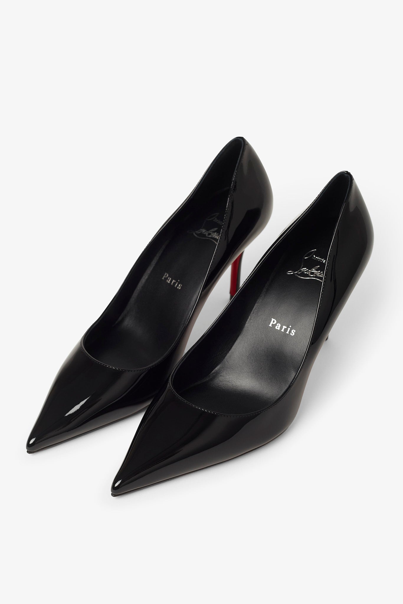 Miss Z 80 Black Patent Pumps