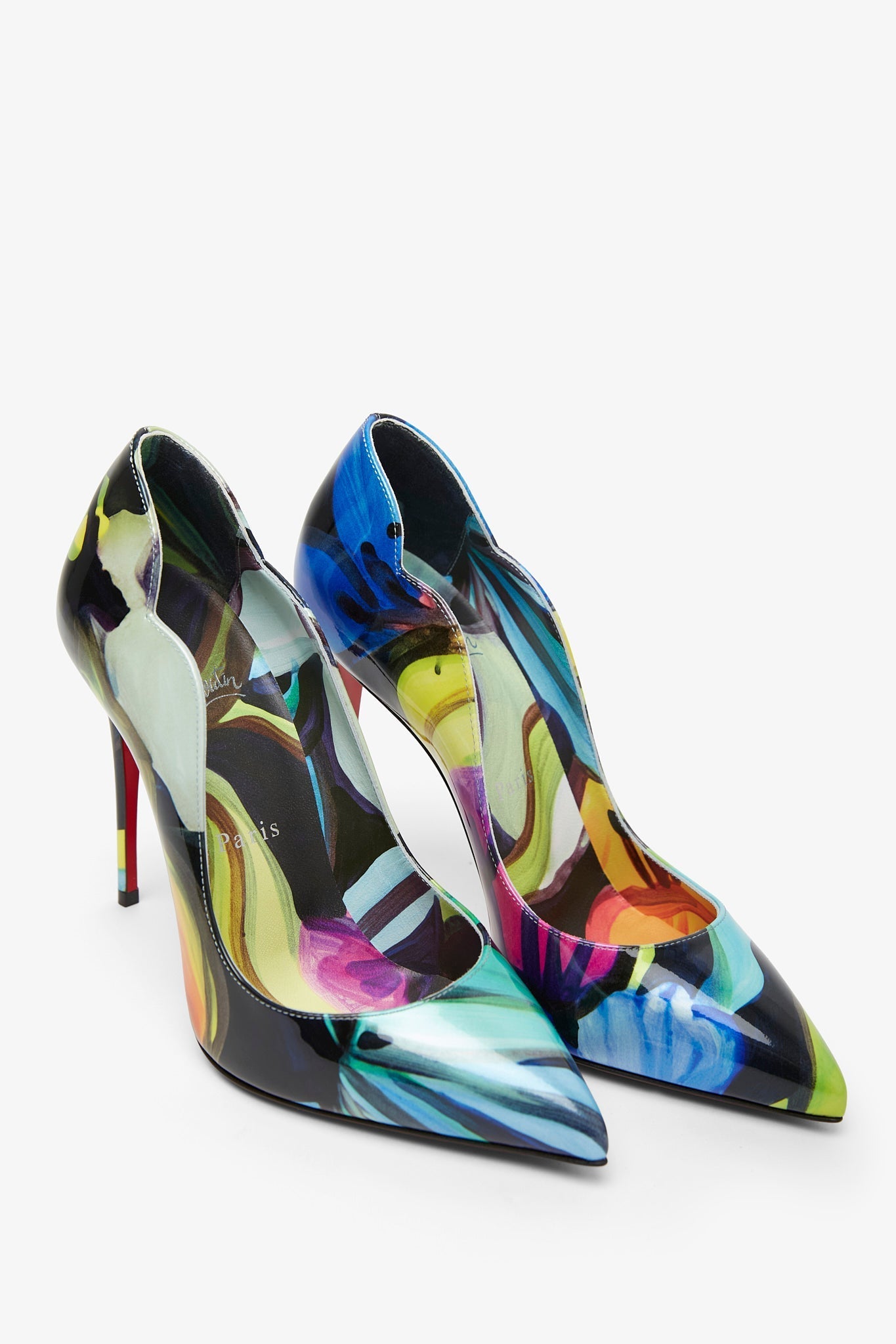 Hot chick 100 patent pumps