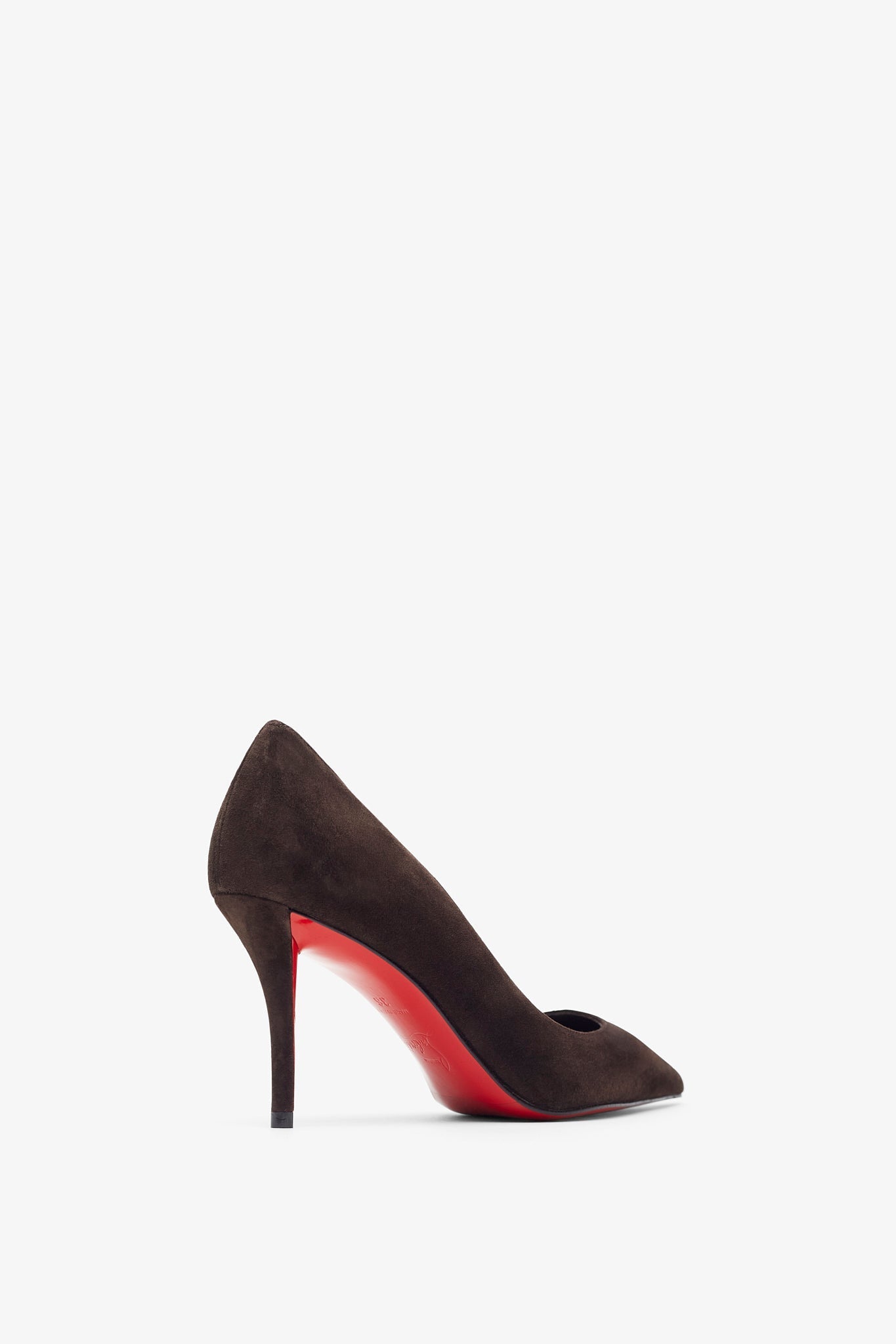 Miss Z 80 brown suede pumps