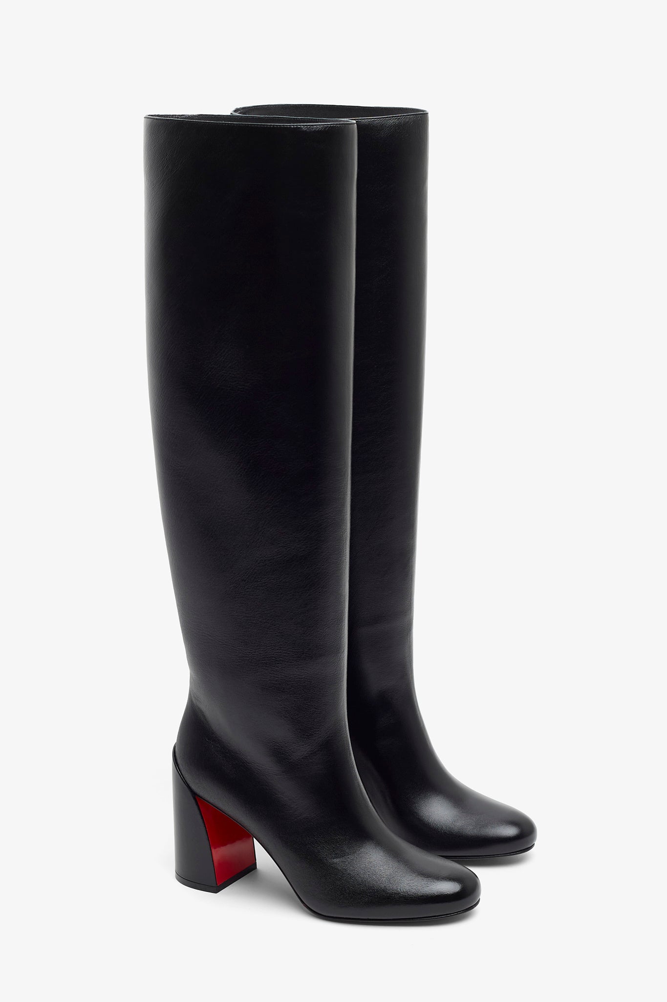 Janitta 85 black leather boots