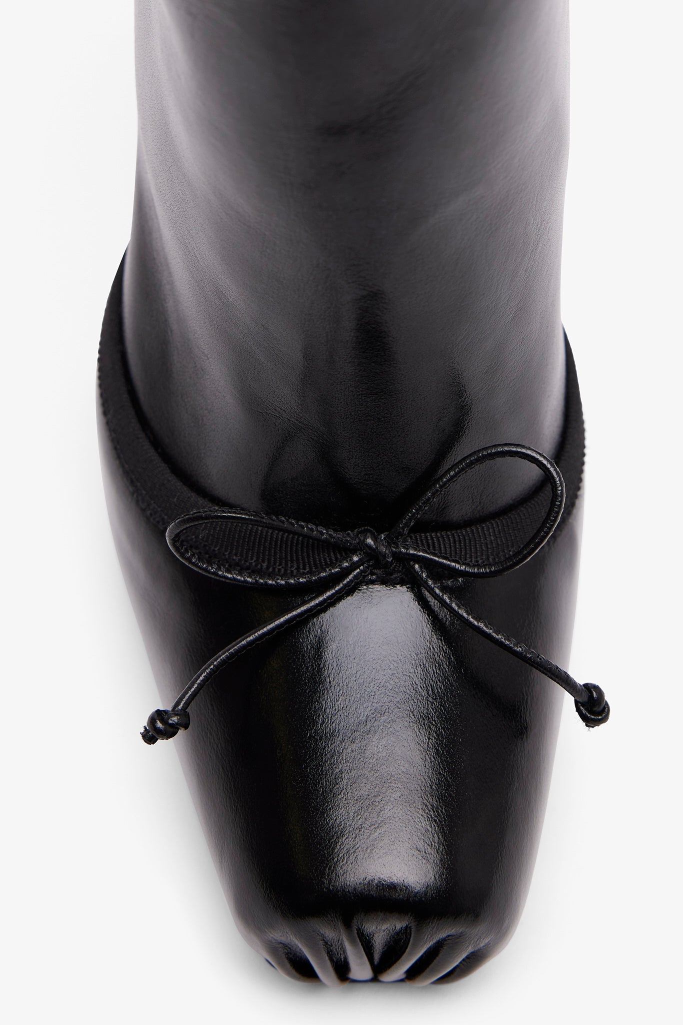 Cassia 100 black leather boots