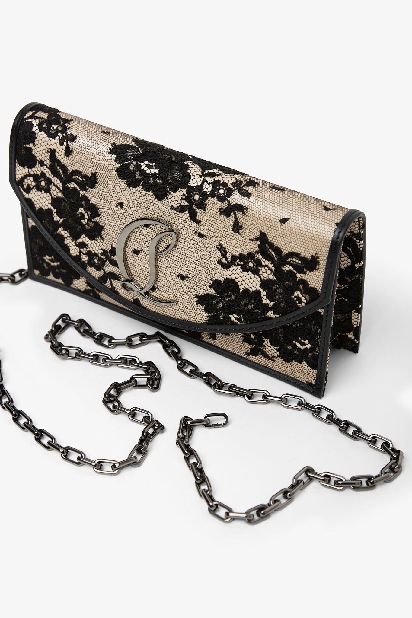 Loubi54 black clutch