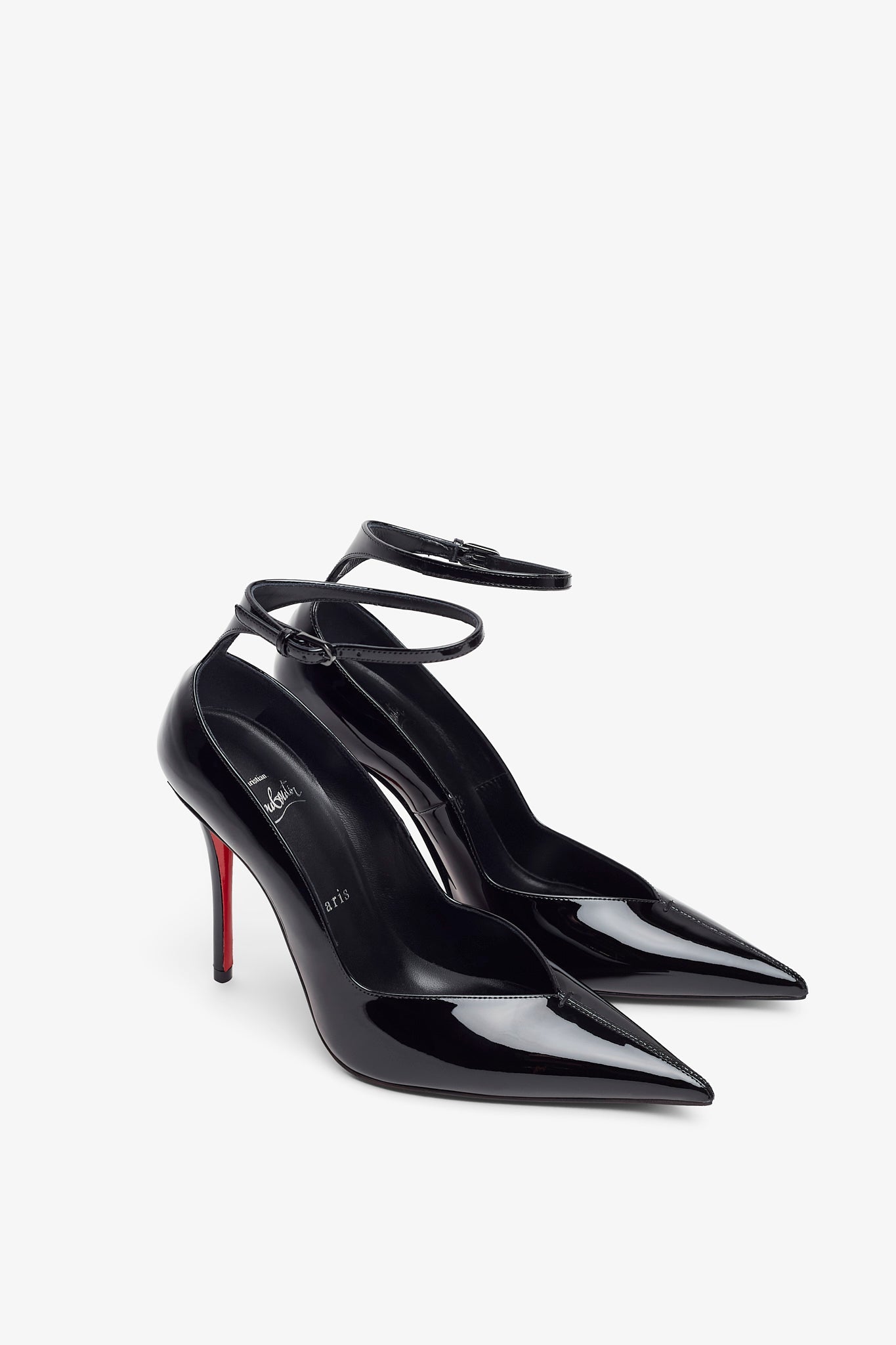 Erozee 100 black patent pumps