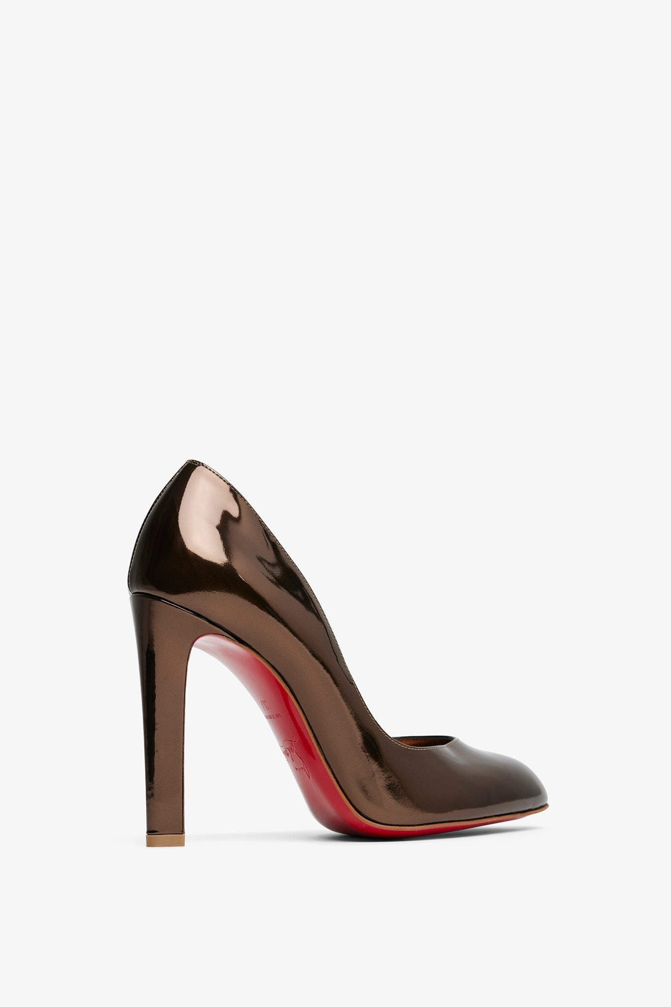 Fannylove 100 bronze metallic pumps
