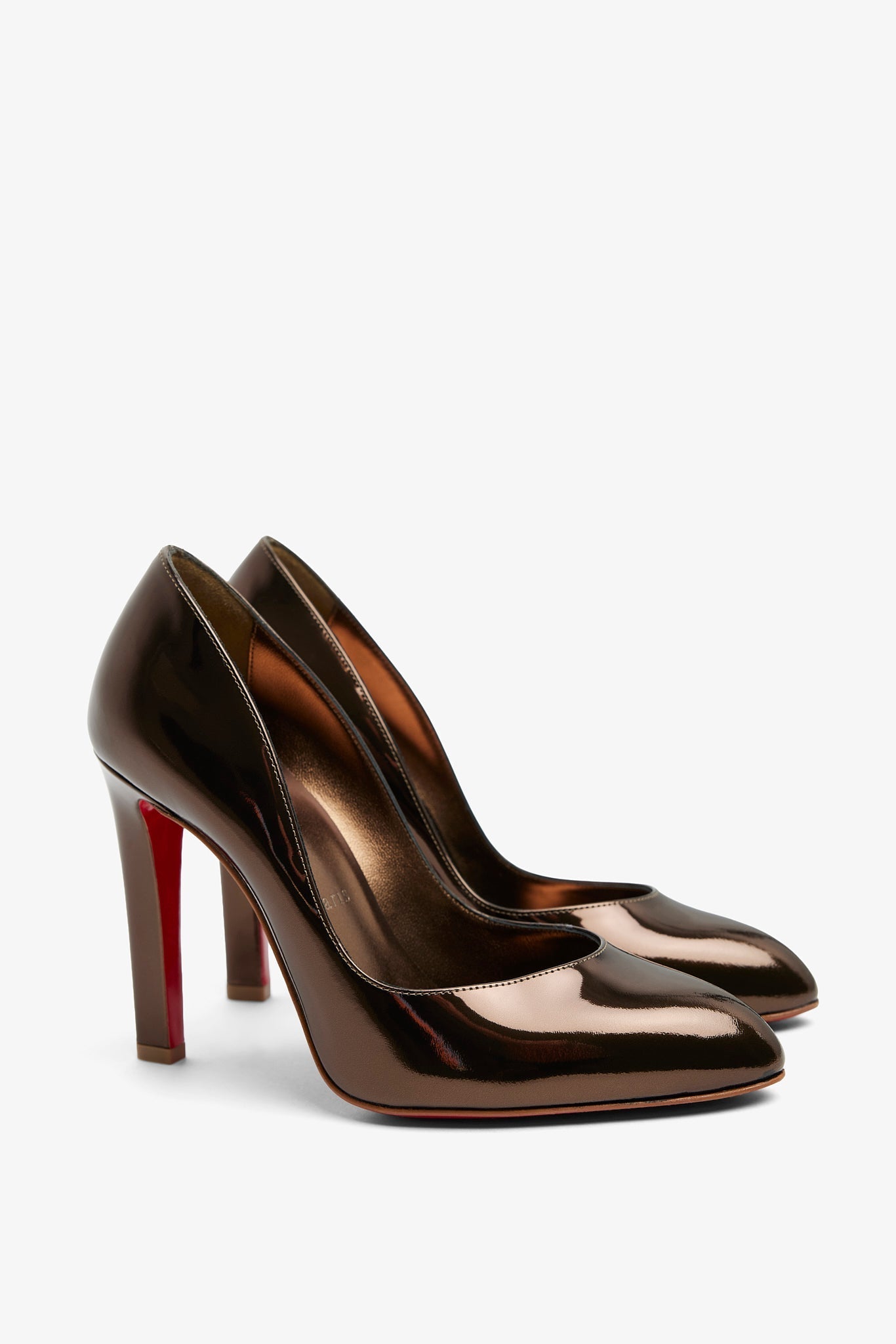 Fannylove 100 bronze metallic pumps