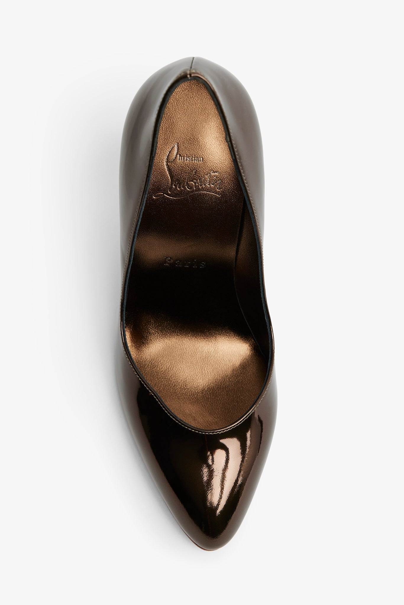 Fannylove 100 bronze metallic pumps