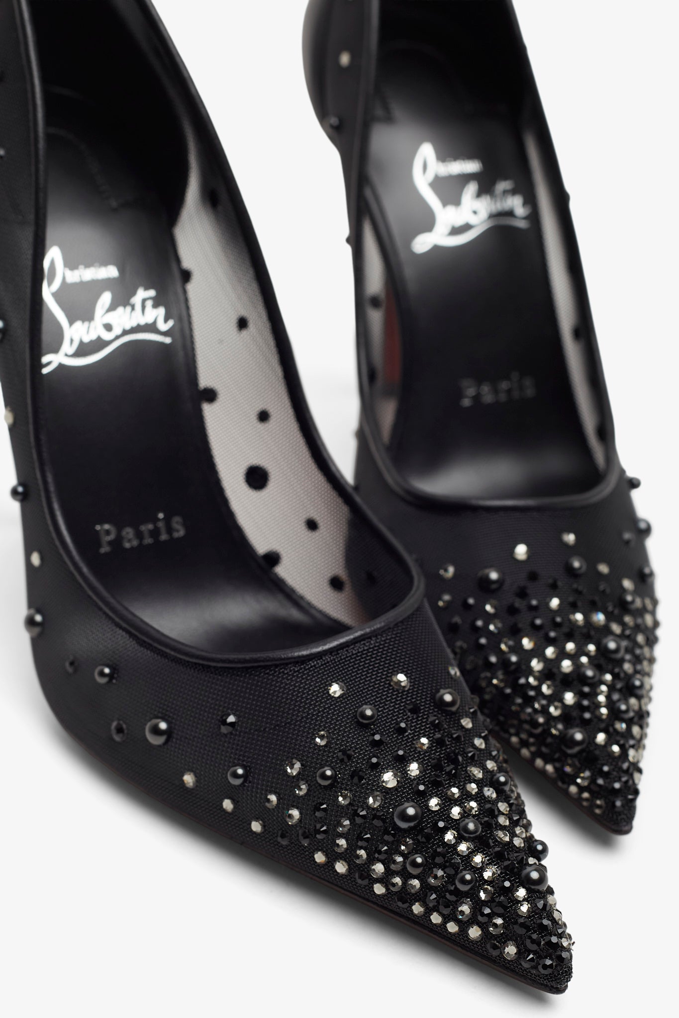 Miss Z 100 black degrastrass pumps