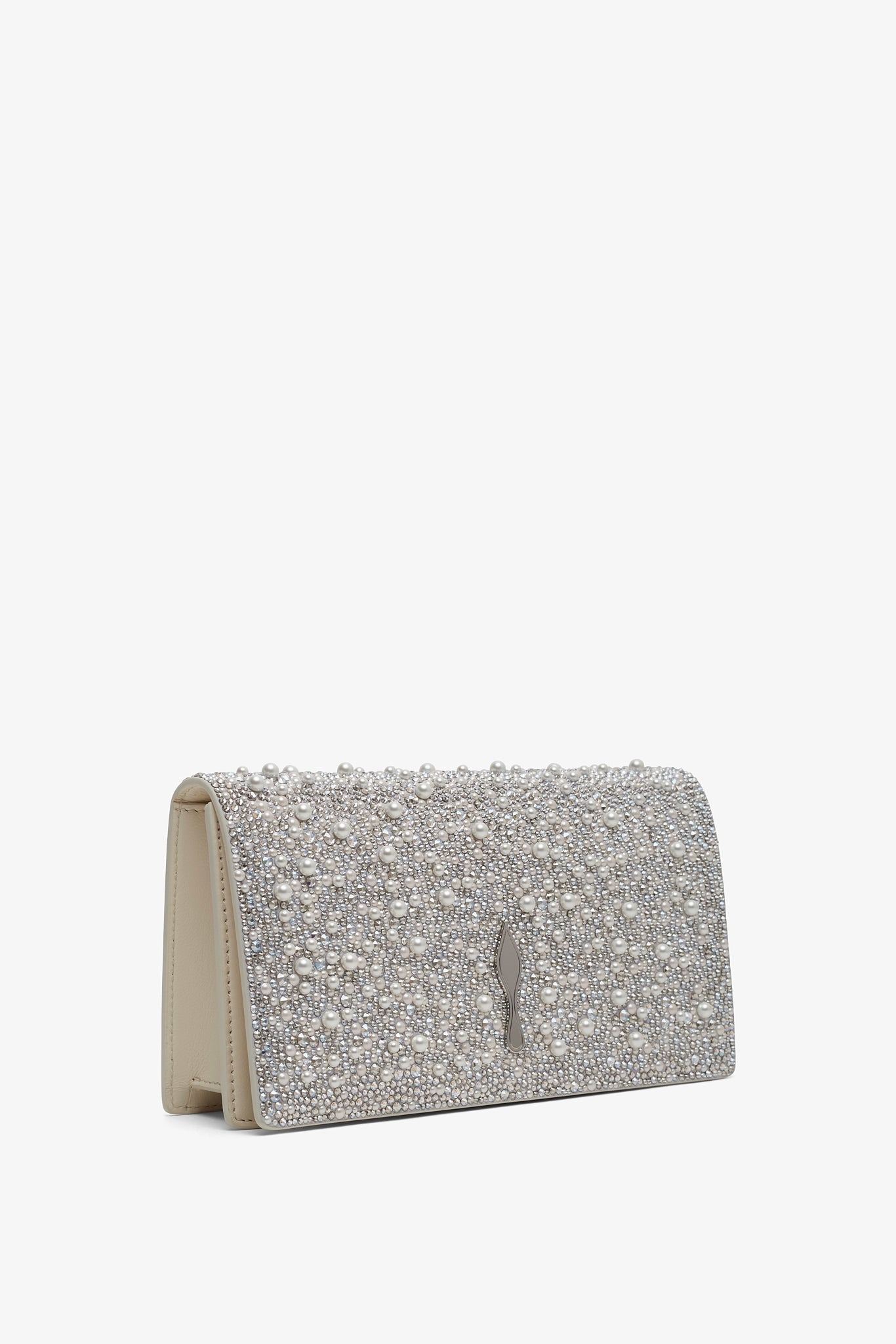 Bettina sliver strass clutch