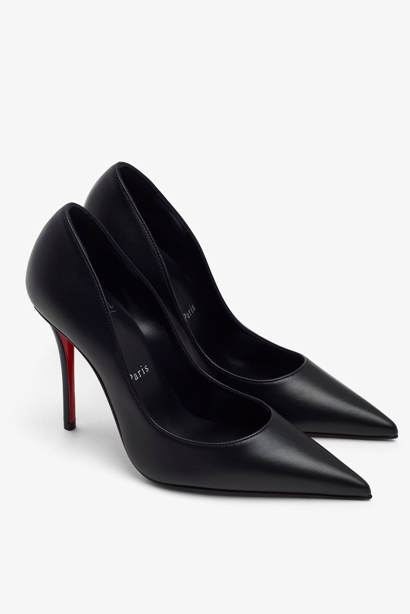 Miss Z 100 Black Leather Pumps