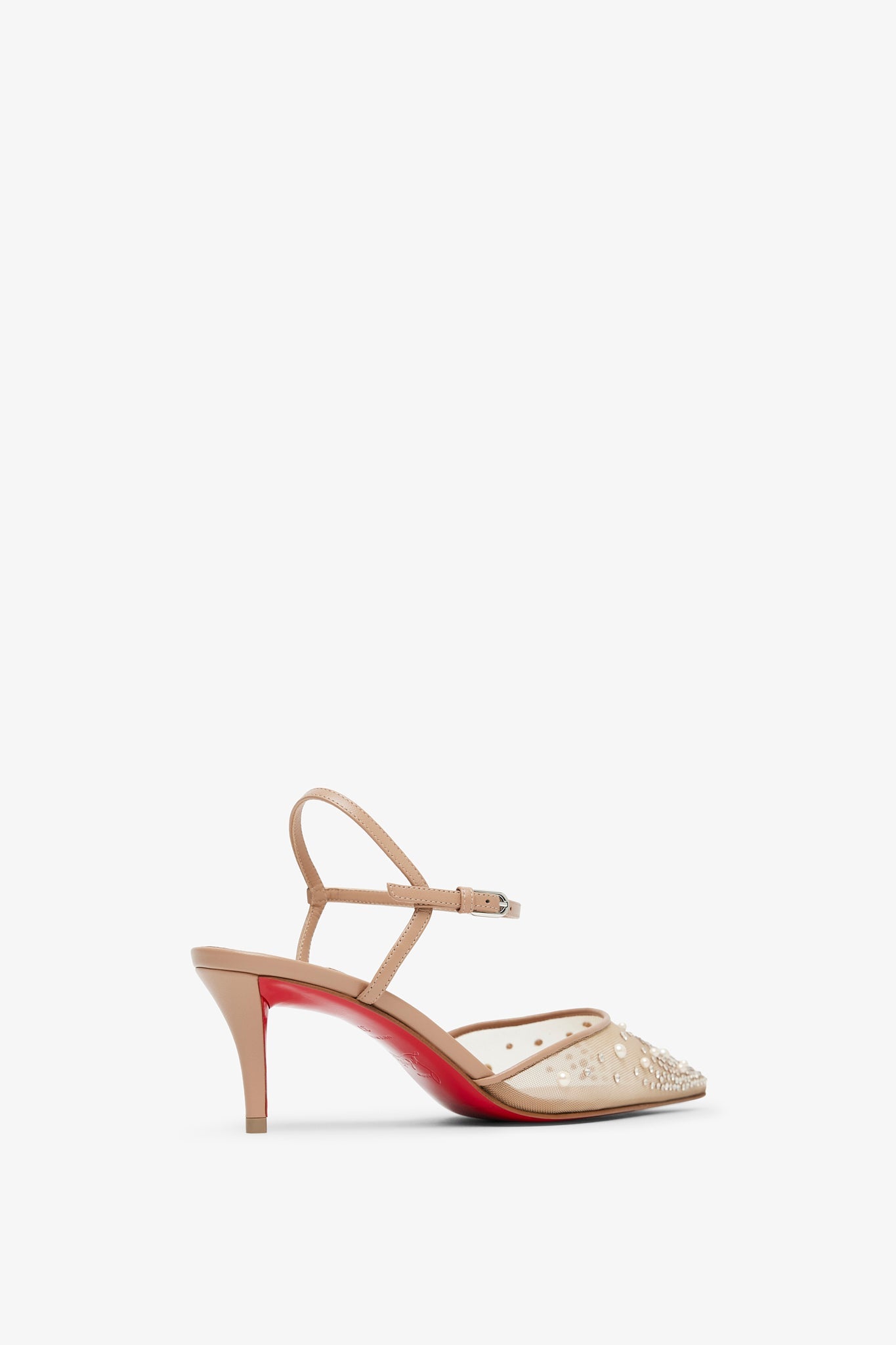 Miss Z 60 Riviera Beige Strass Pumps