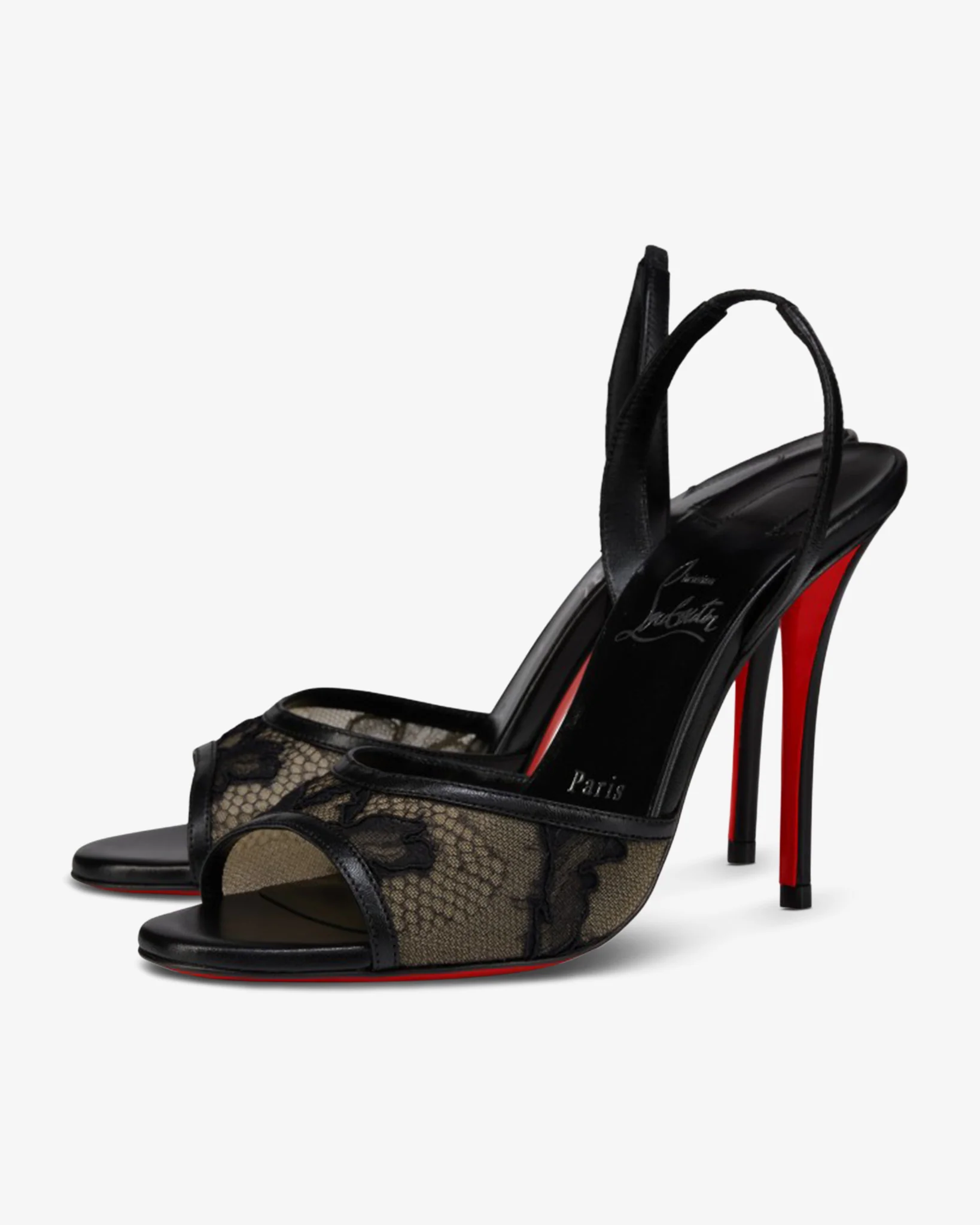 Miss Z lace 100 slingback sandals