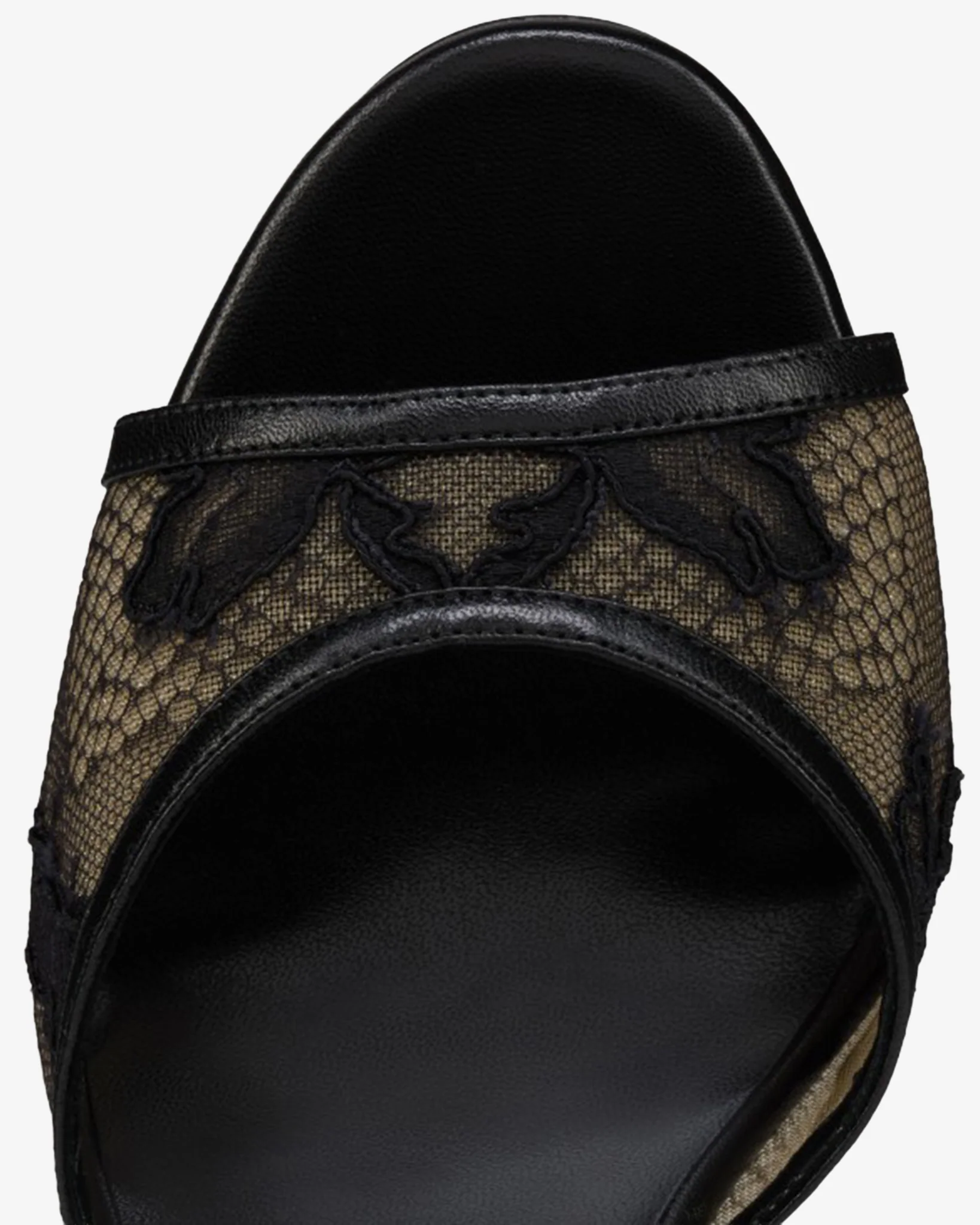 Miss Z lace 100 slingback sandals