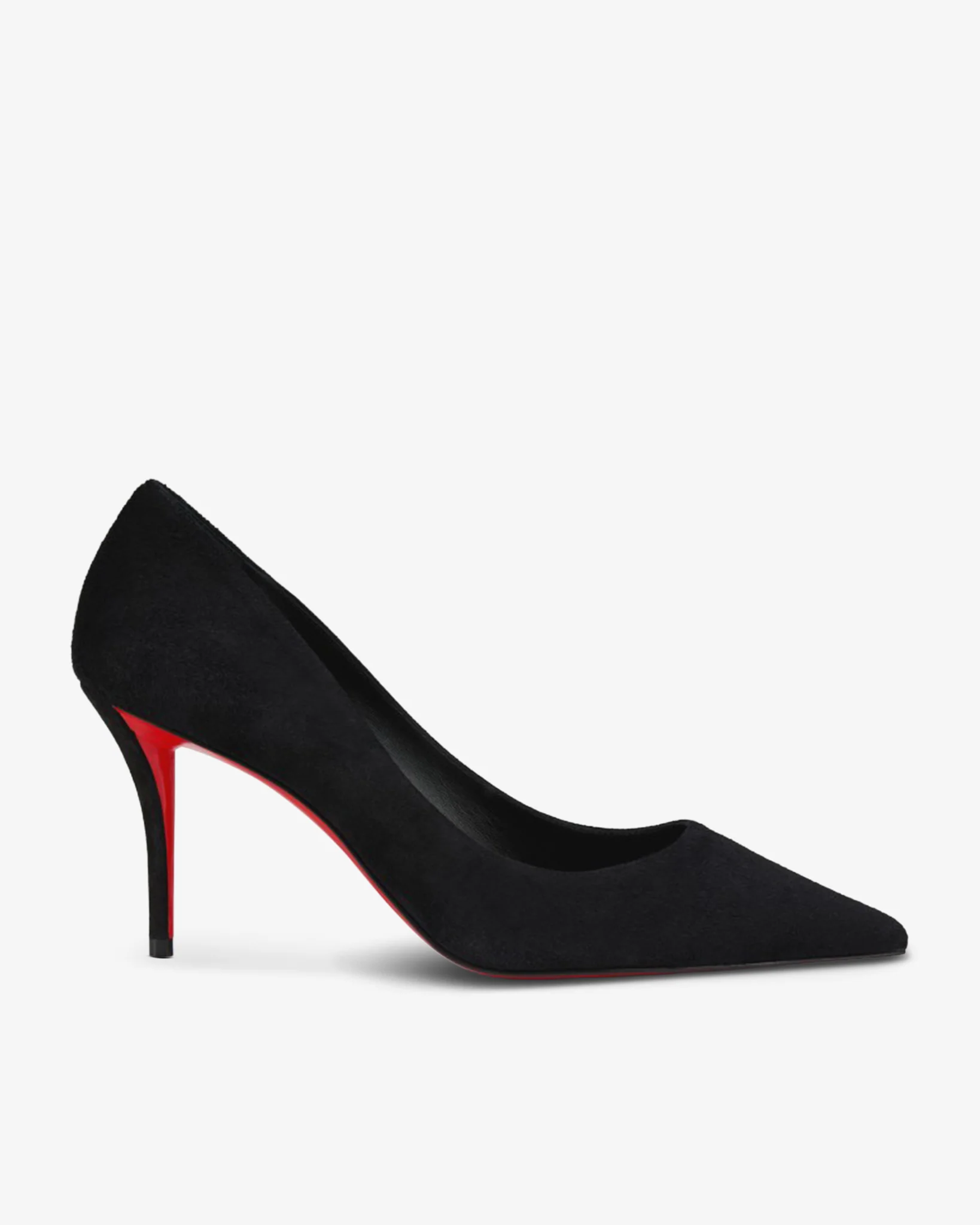 Miss Z 80 black suede pumps