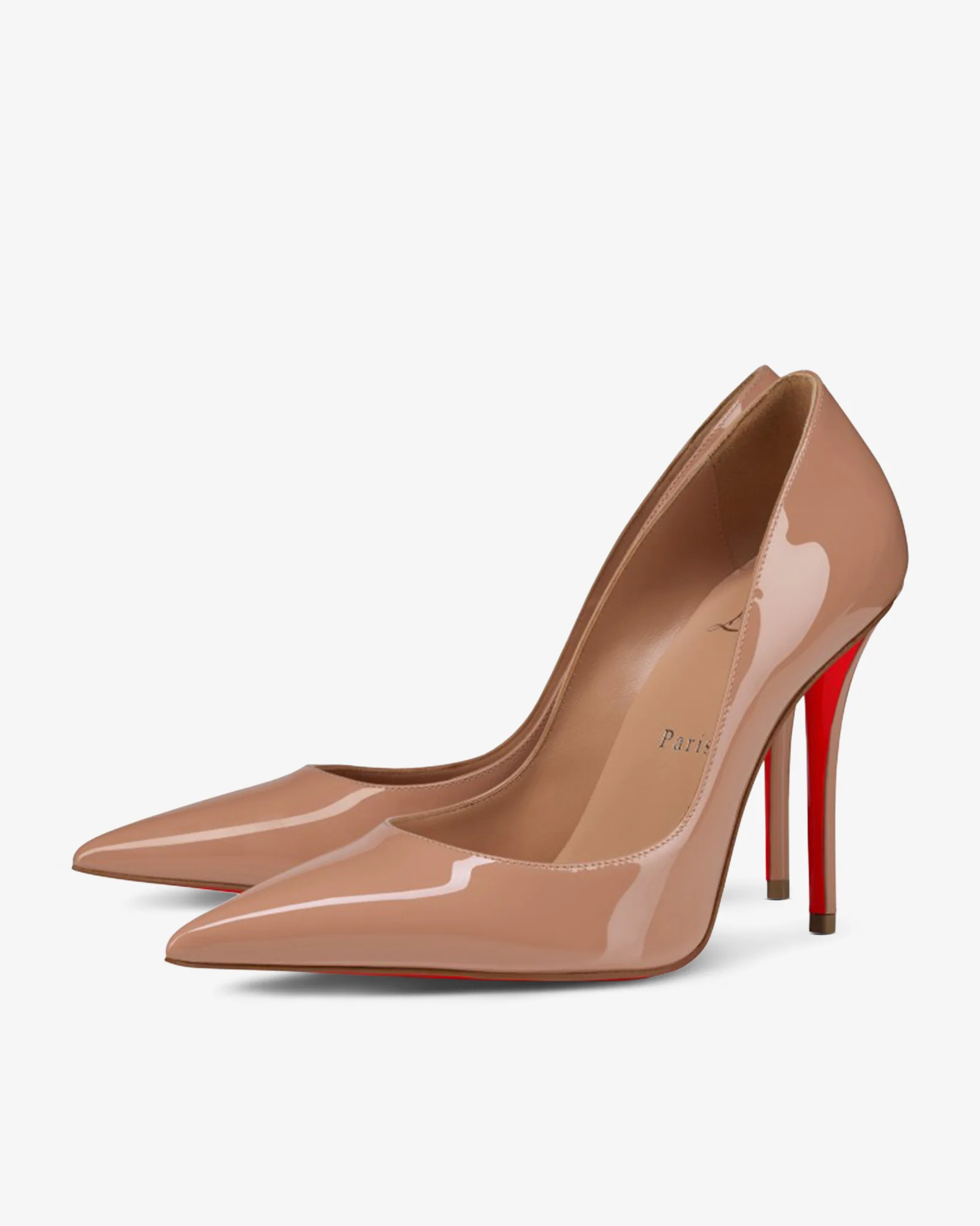 Miss Z 100 patent blush pumps