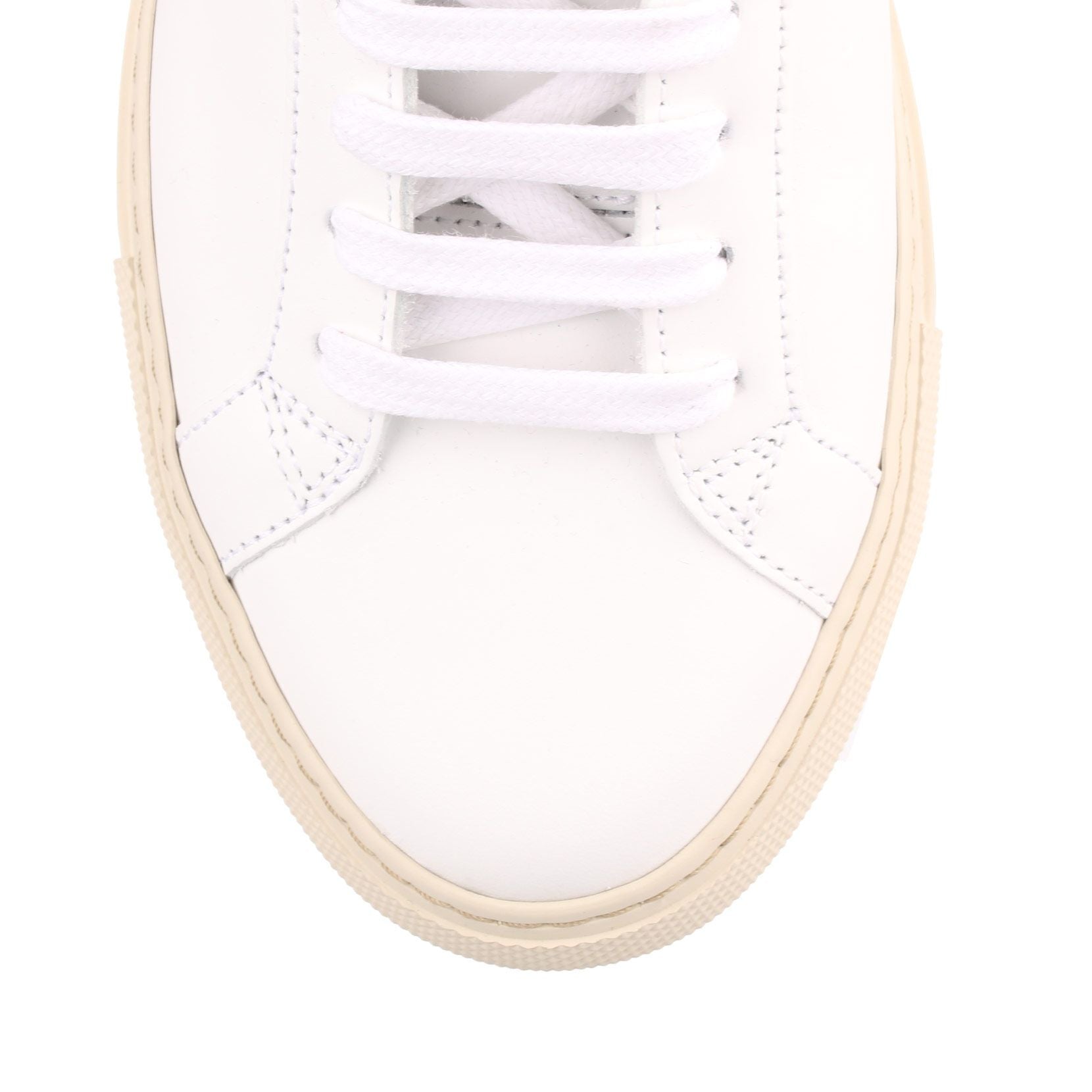 White leather sneaker