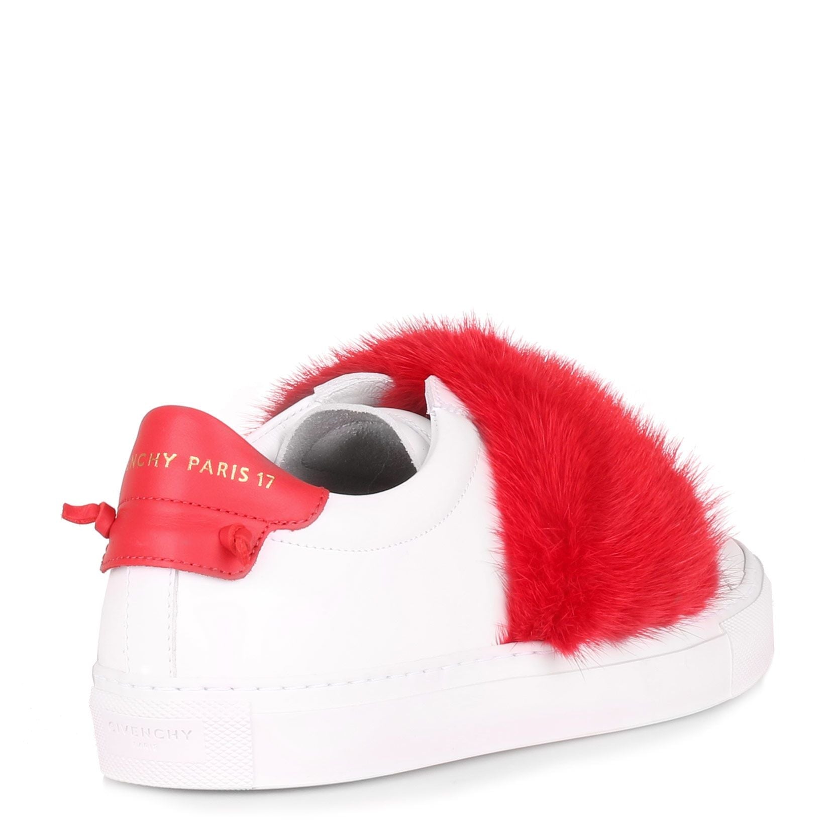 Urban street red mink sneaker