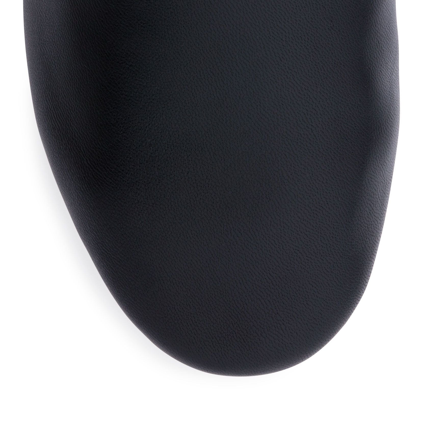 Rivington black leather slingback flats