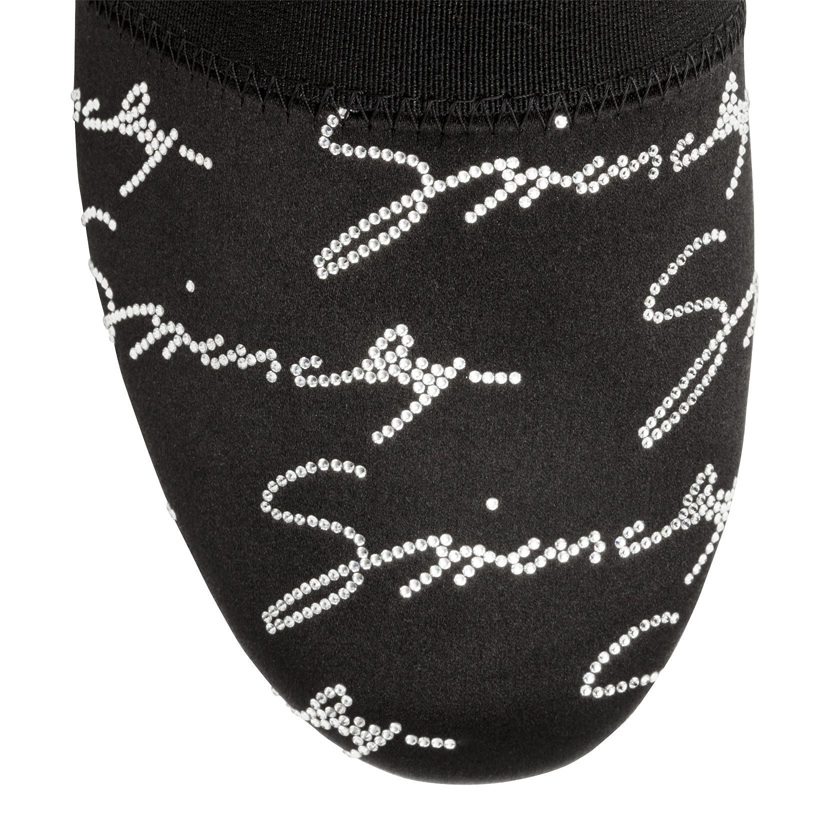 Bedford black flat mules