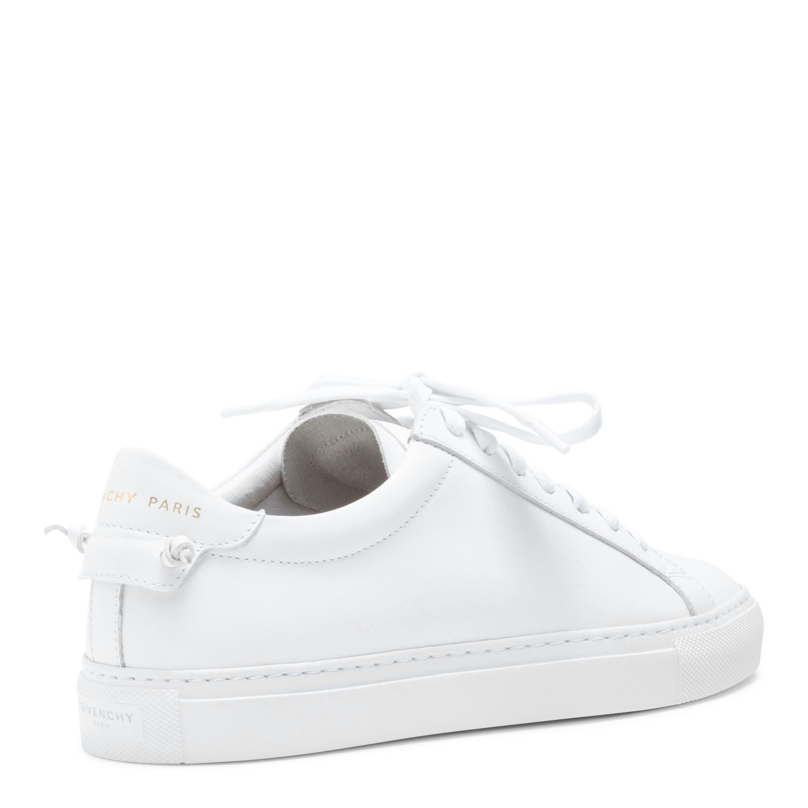 Urban Street White Leather Sneakers