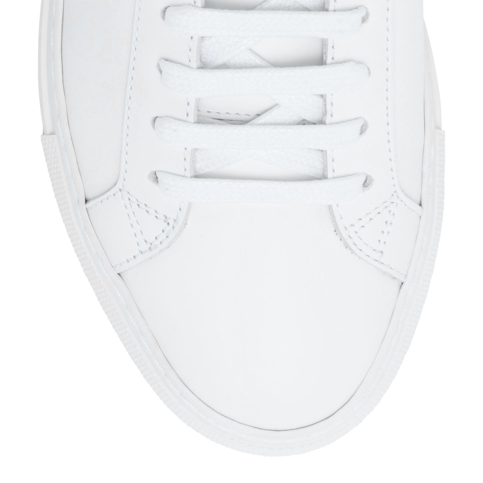 Urban Street White Leather Sneakers