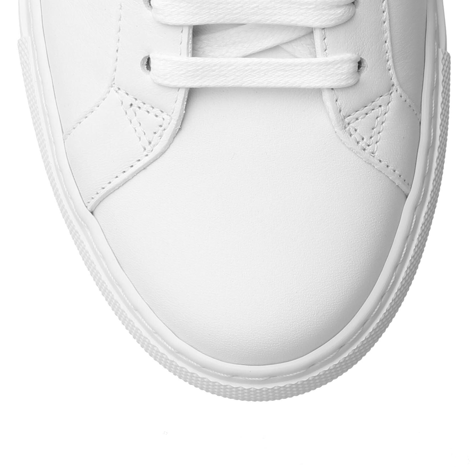 Urban Street white and tangerine sneakers