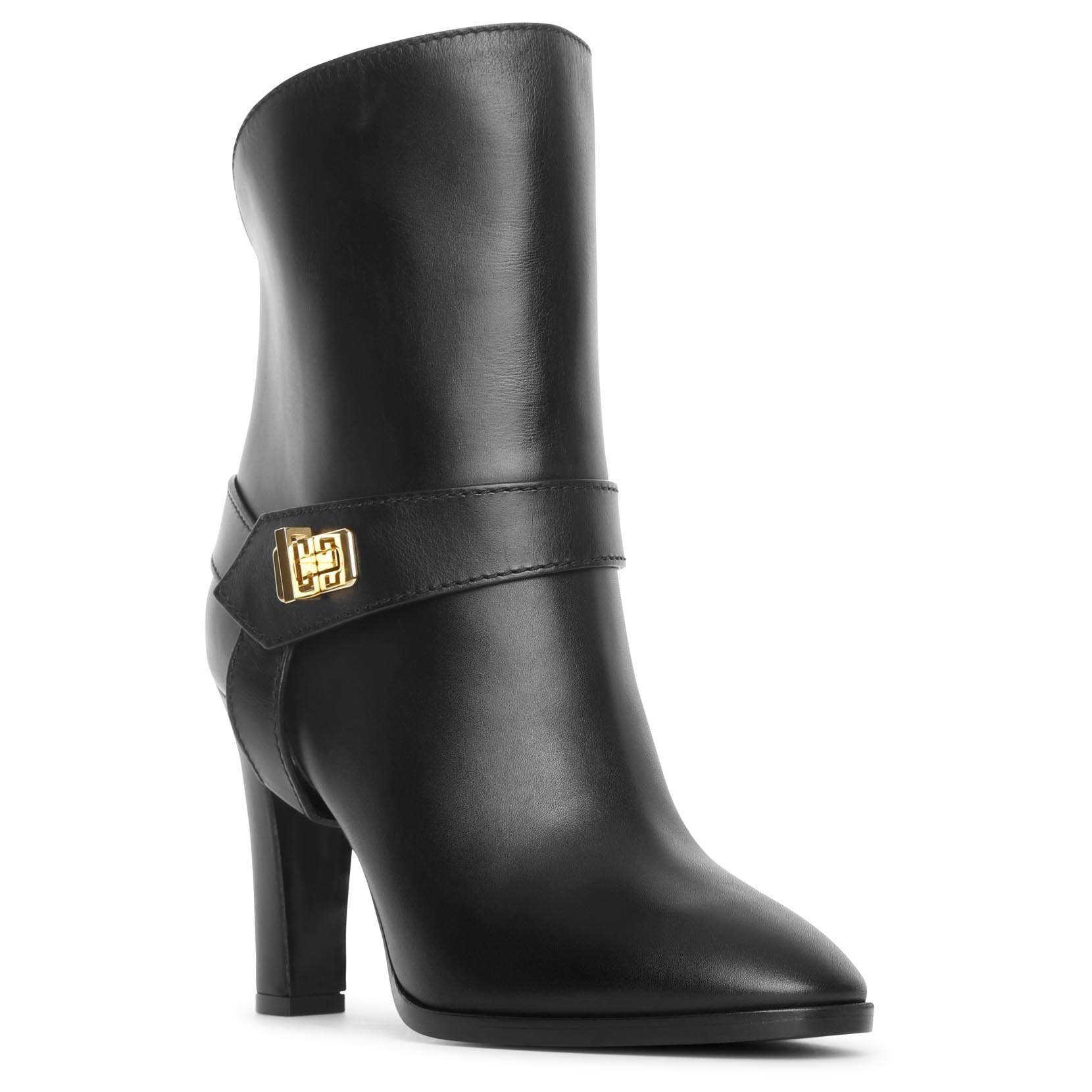 Eden leather ankle boots