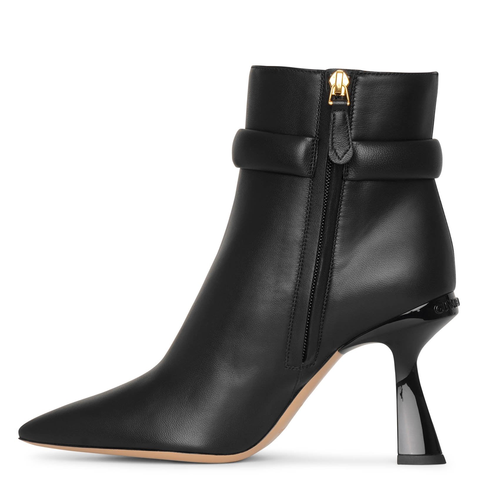 Carène leather ankle boots