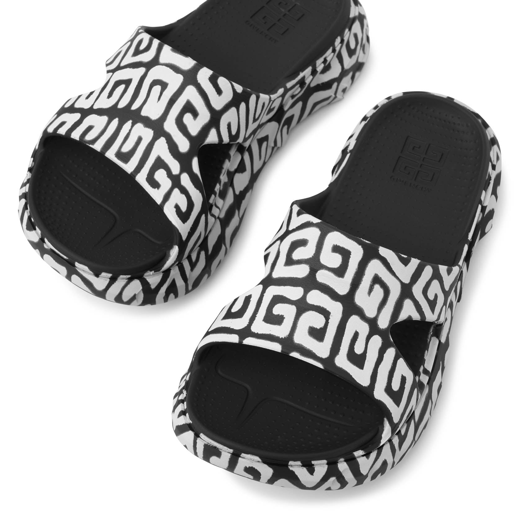 Marshmallow slider rubber sandals