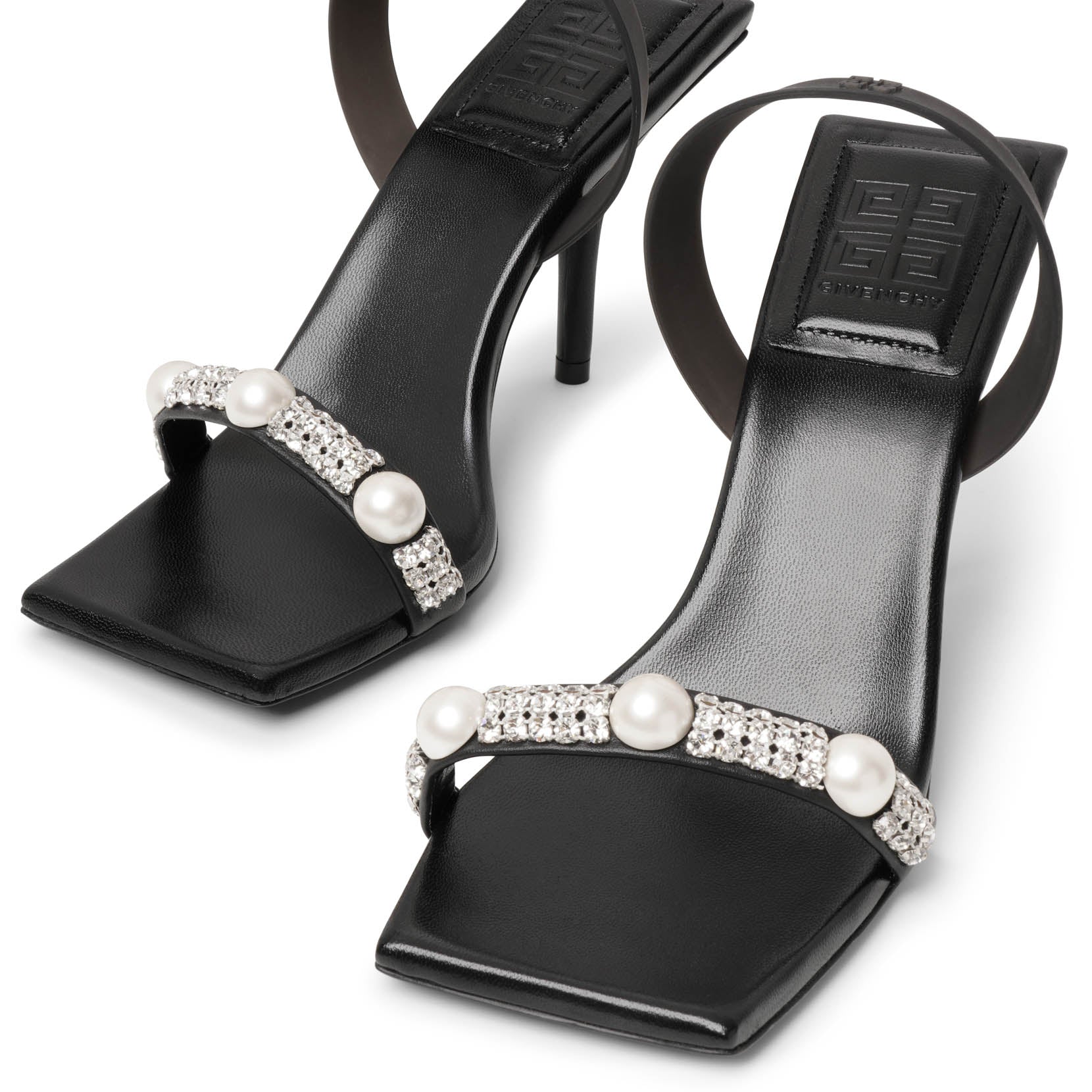 Slingback sandal 90 black sandals