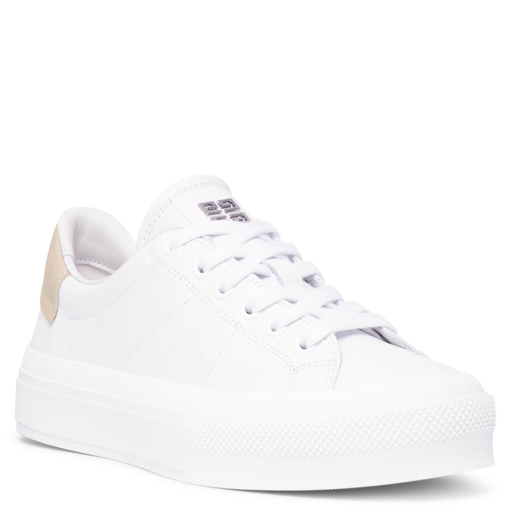 City sport white sneakers